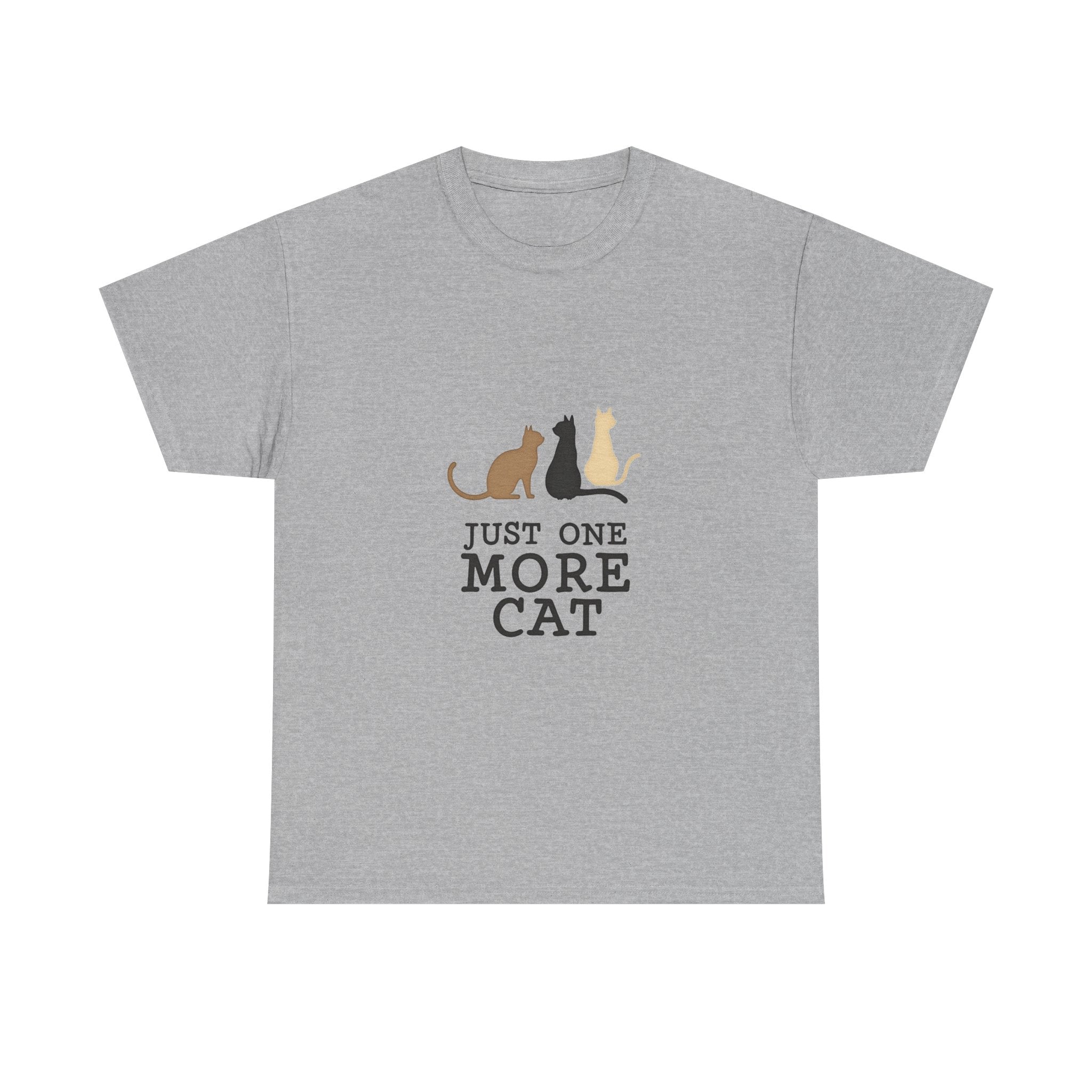 'Just One More Cat' Cute Cat Lover T-Shirt