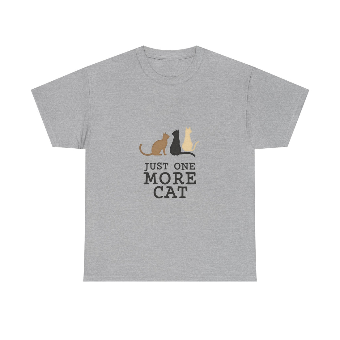 'Just One More Cat' Cute Cat Lover T-Shirt