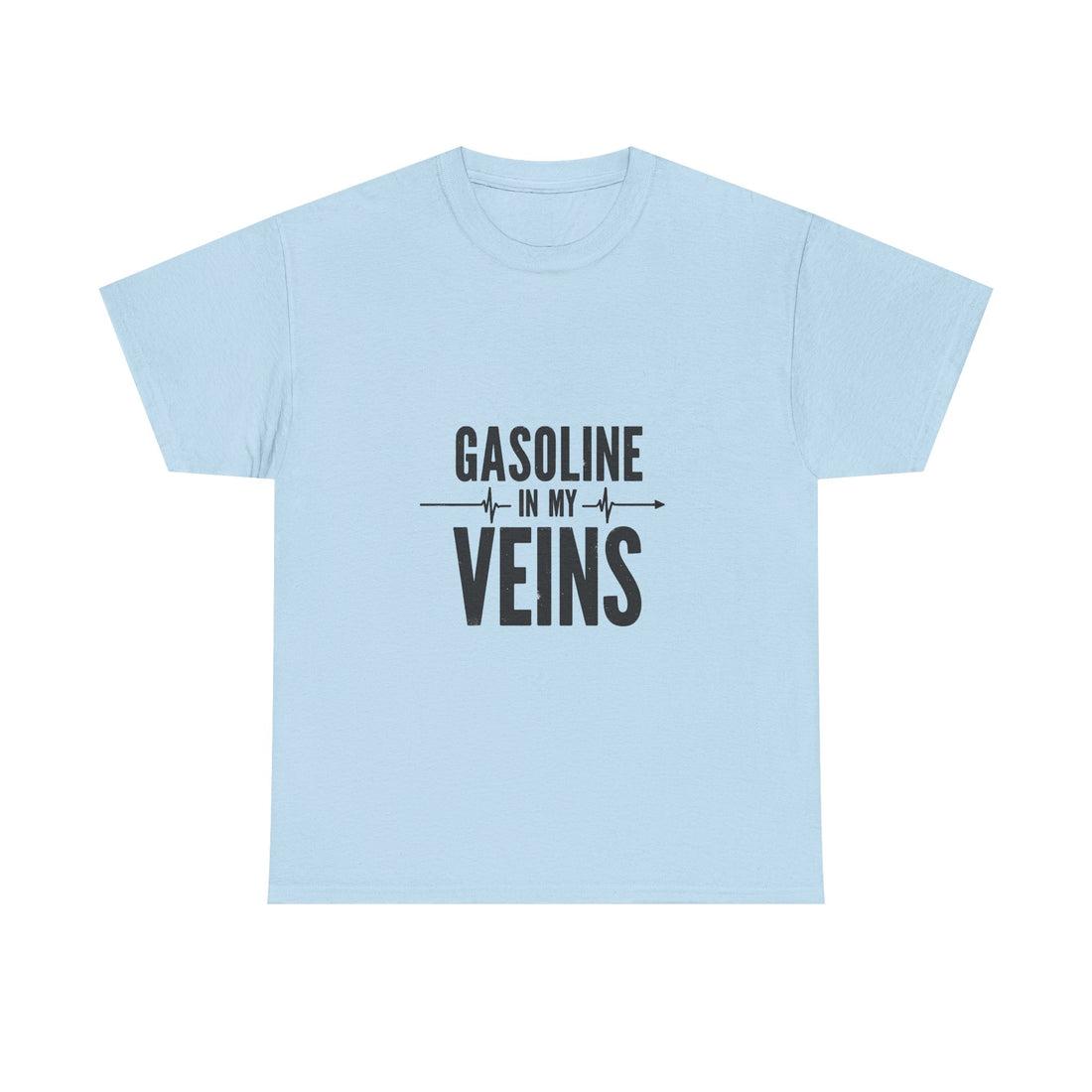'Gasoline In My Veins' Vintage Mechanic Motorbike T-Shirt