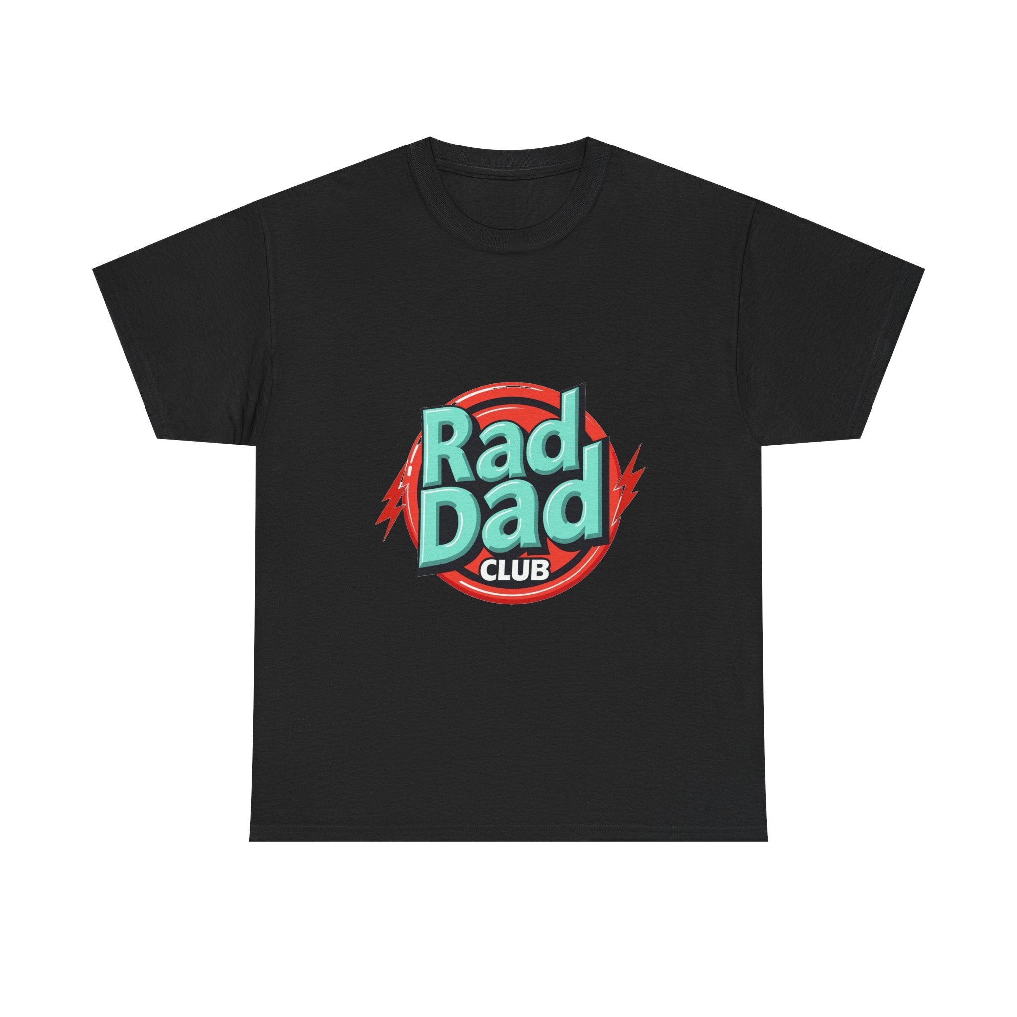 'Rad Dad Club' Retro Graphic T-Shirt for Cool Dads, Father’s Day Gift