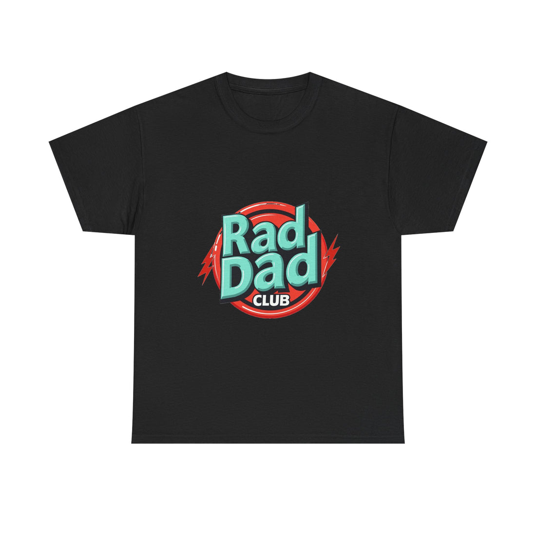 'Rad Dad Club' Retro Graphic T-Shirt for Cool Dads, Father’s Day Gift