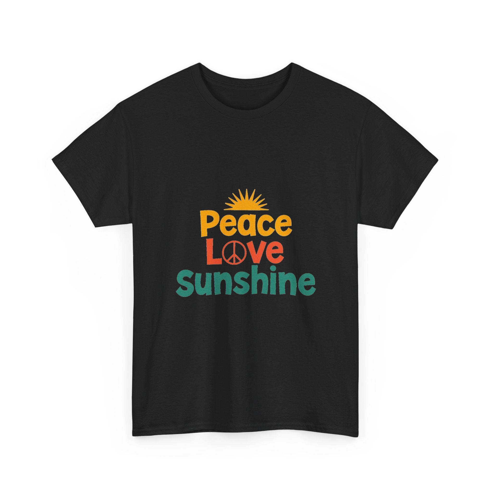 'Peace Love Sunshine' T‑Shirt