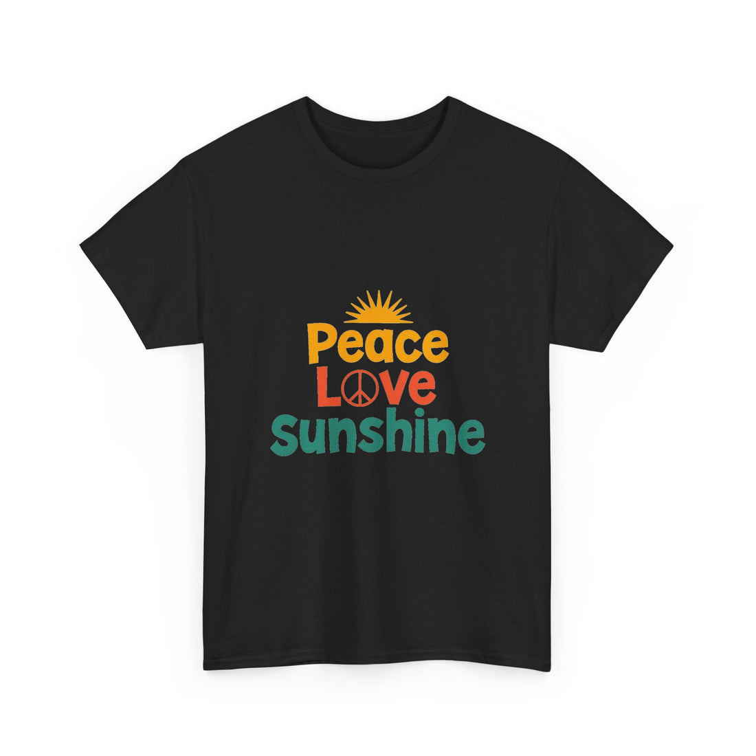 'Peace Love Sunshine' T‑Shirt
