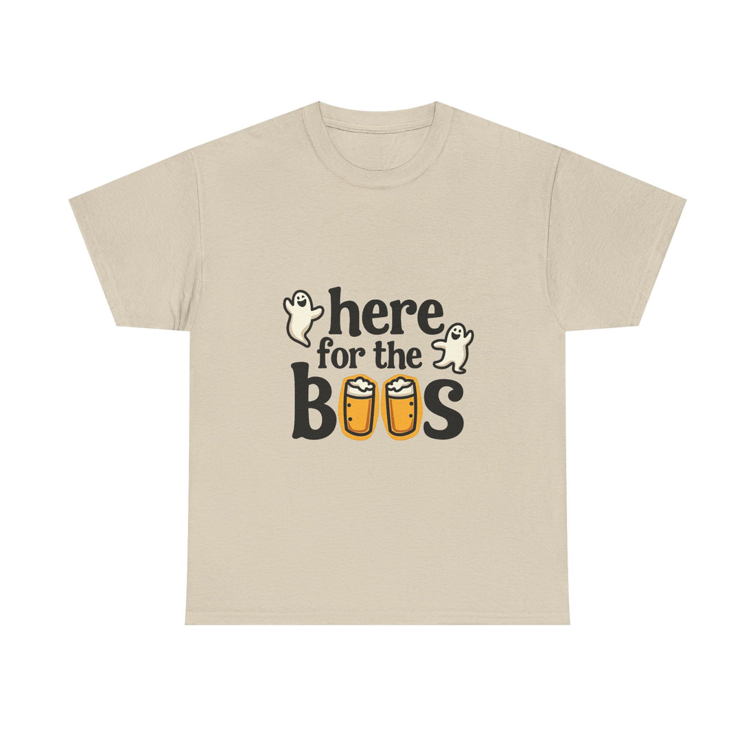 'Here for the Boos' Halloween T-Shirt