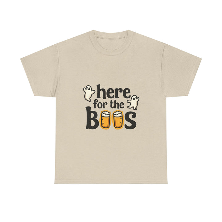 'Here for the Boos' Halloween T-Shirt