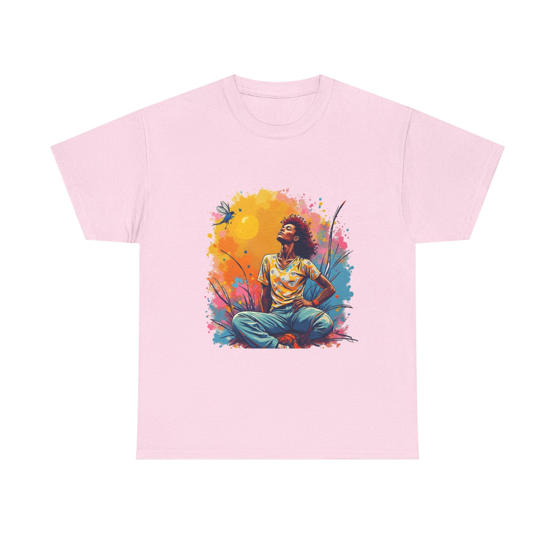 Meditative Afro Vibes T-Shirt
