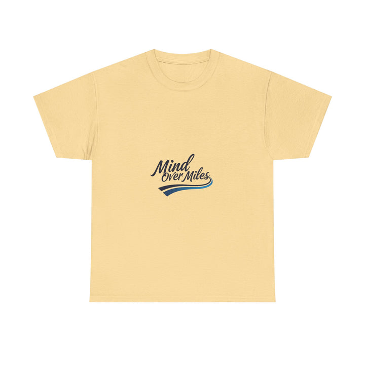 'Mind Over Miles' Running Inspiration T-Shirt