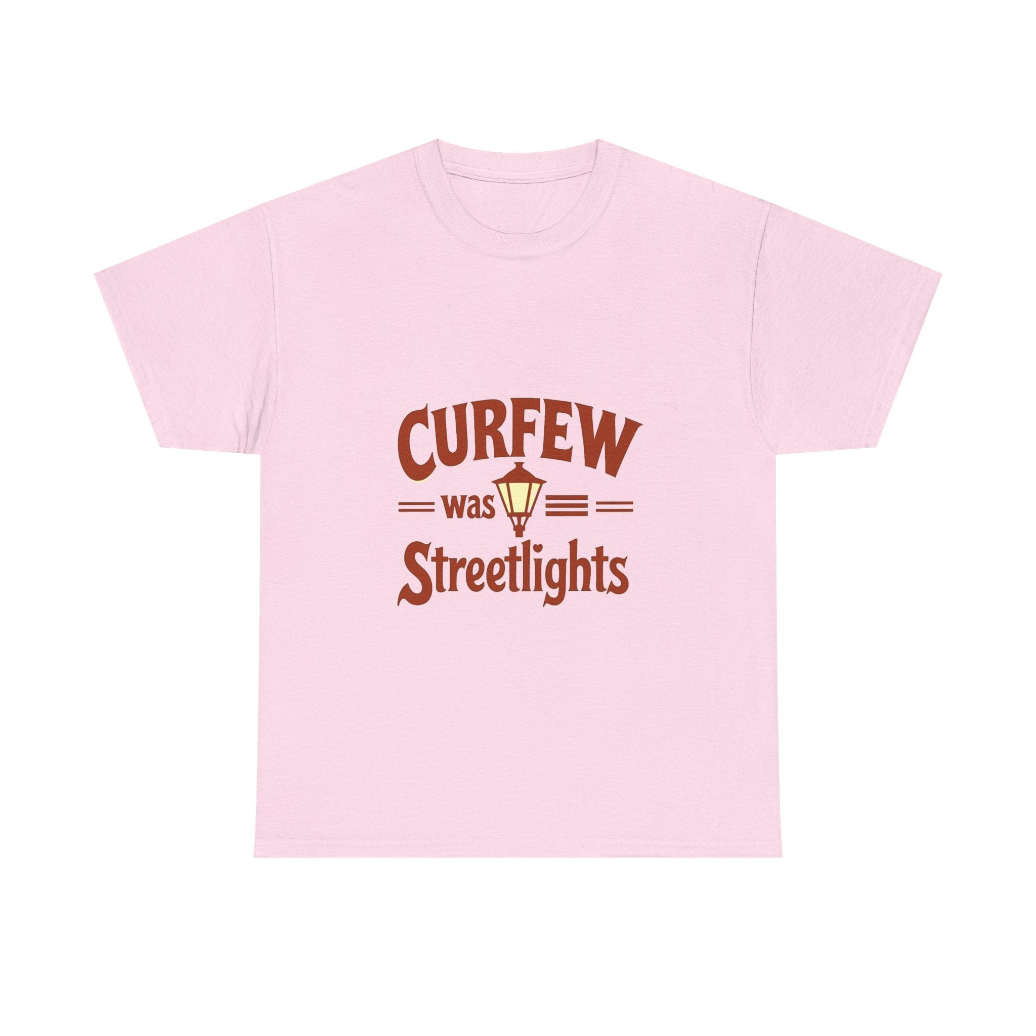 'Curfew Was Streetlights' Vintage Lamp Graphic T-Shirt