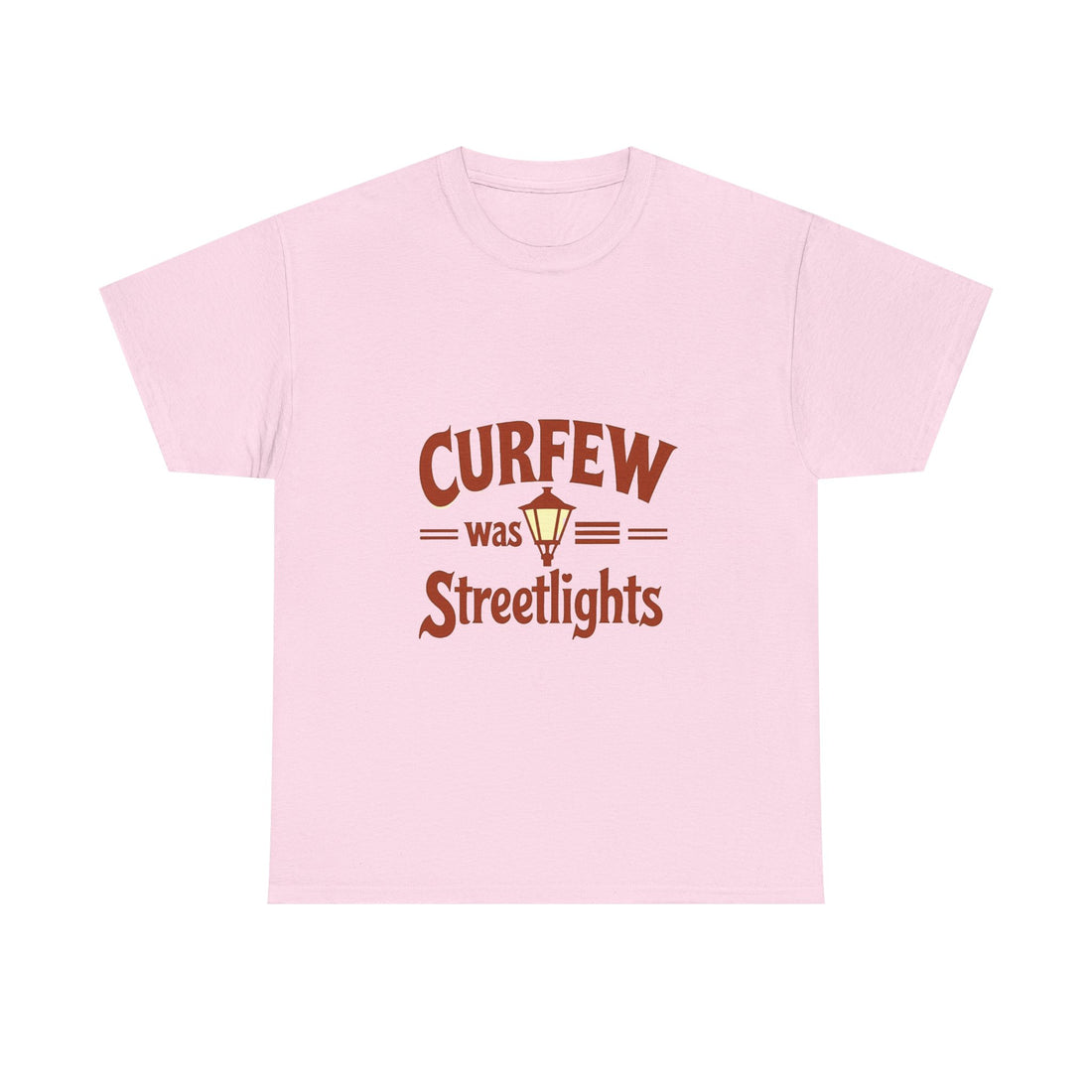 'Curfew Was Streetlights' Vintage Lamp Graphic T-Shirt