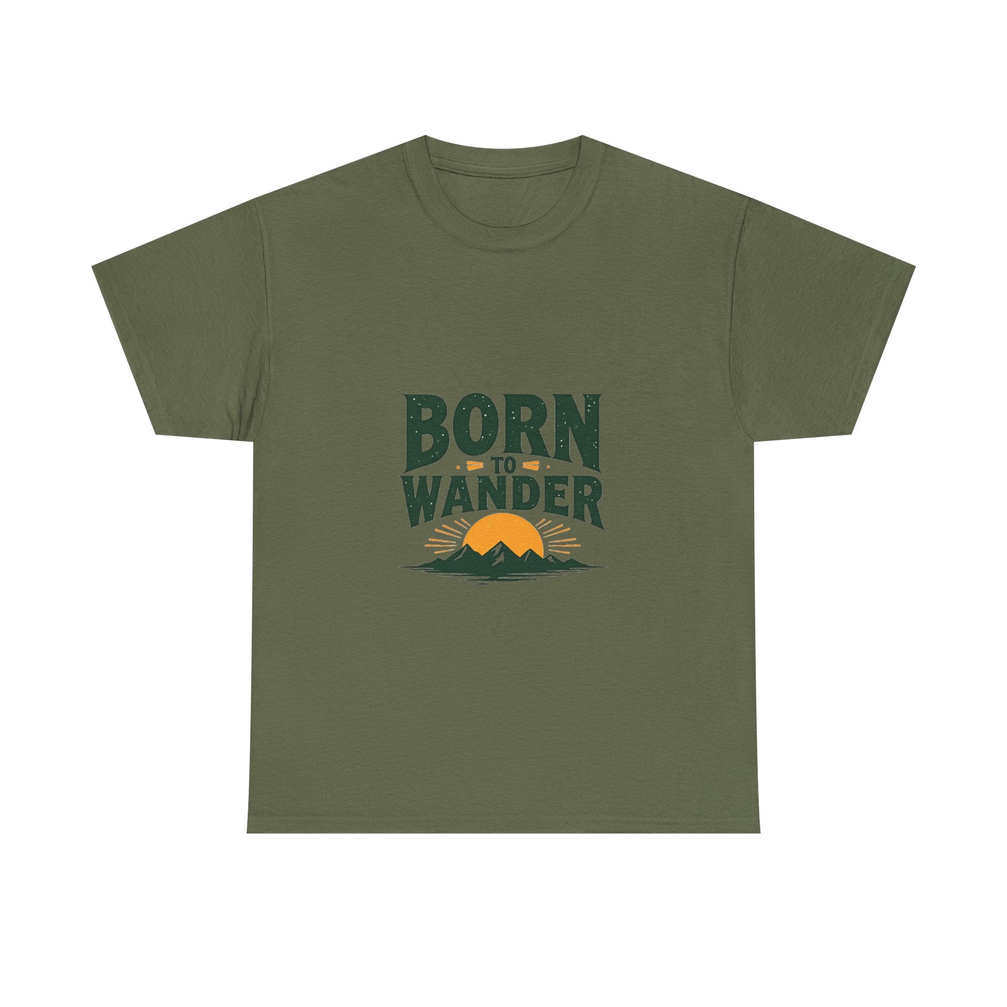 'Born to Wander' Retro Outdoor T-Shirt
