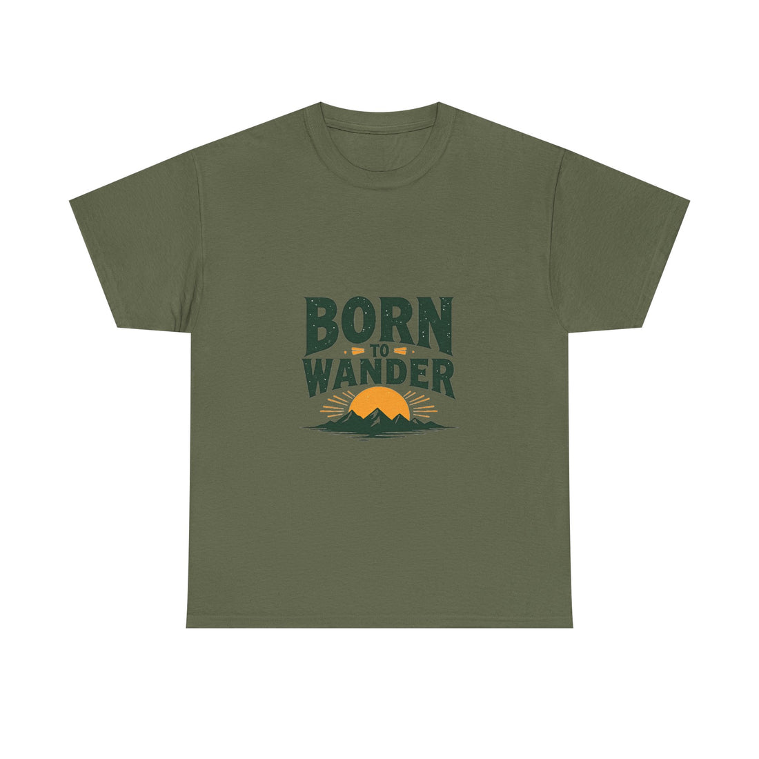 'Born to Wander' Retro Outdoor T-Shirt