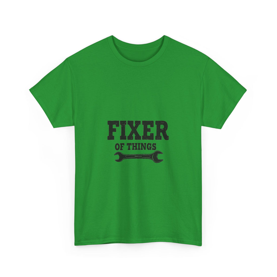 'Fixer of Things' Wrench Graphic T-Shirts for DIYers & Handymen