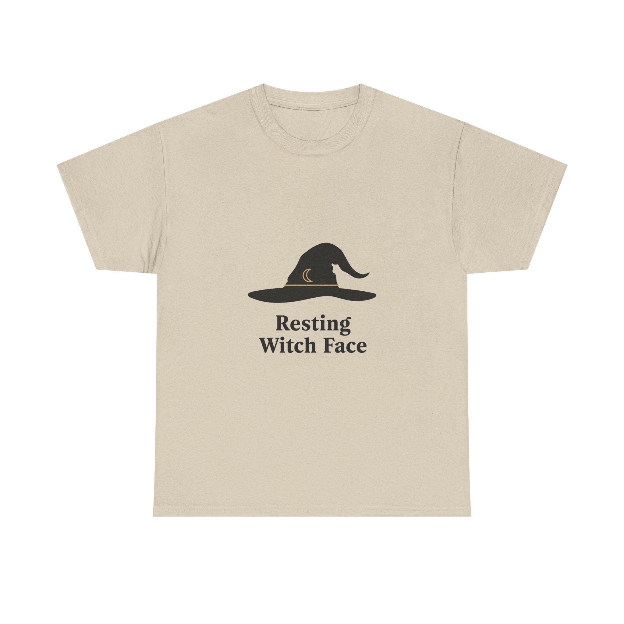 "Resting Witch Face" Witch Hat Funny Halloween T-Shirt