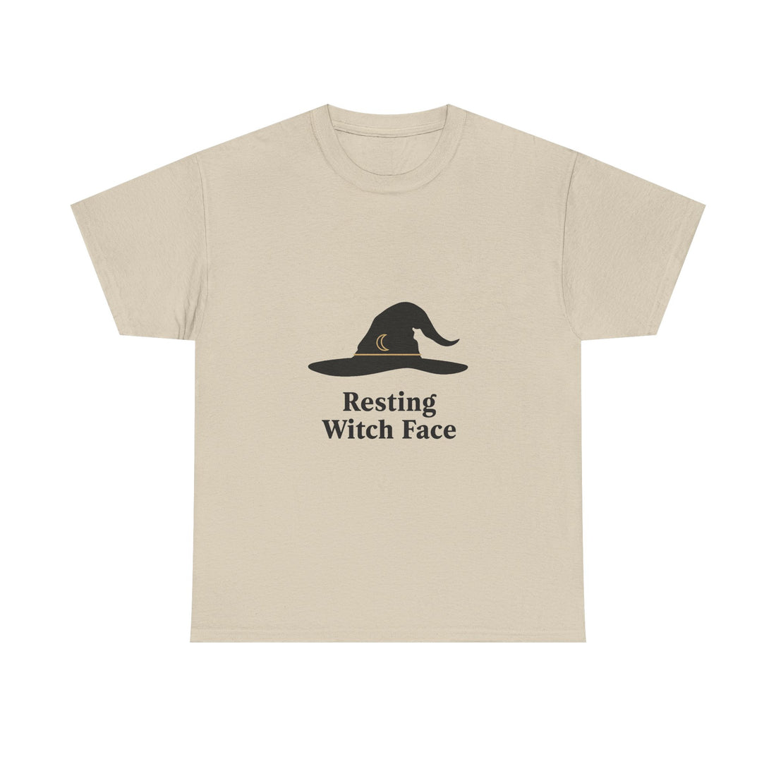 "Resting Witch Face" Witch Hat Funny Halloween T-Shirt