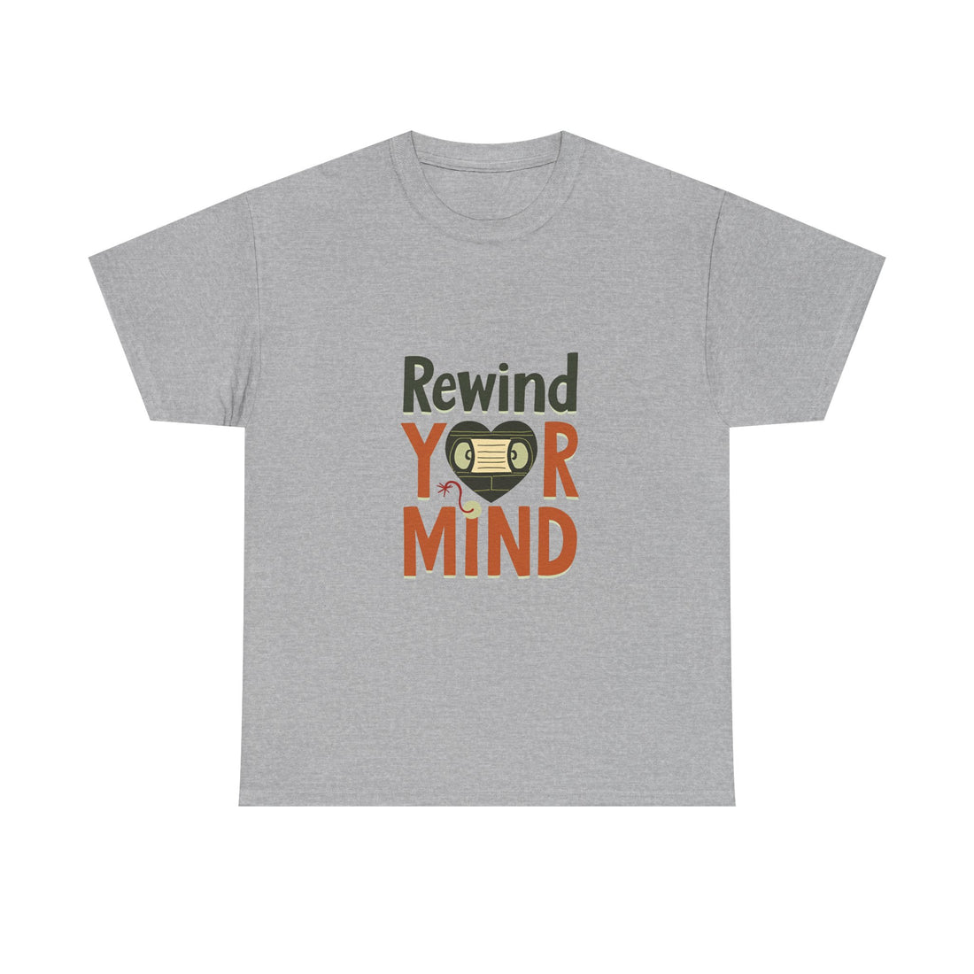 'Rewind Your Mind' Retro Cassette Tape T-Shirt