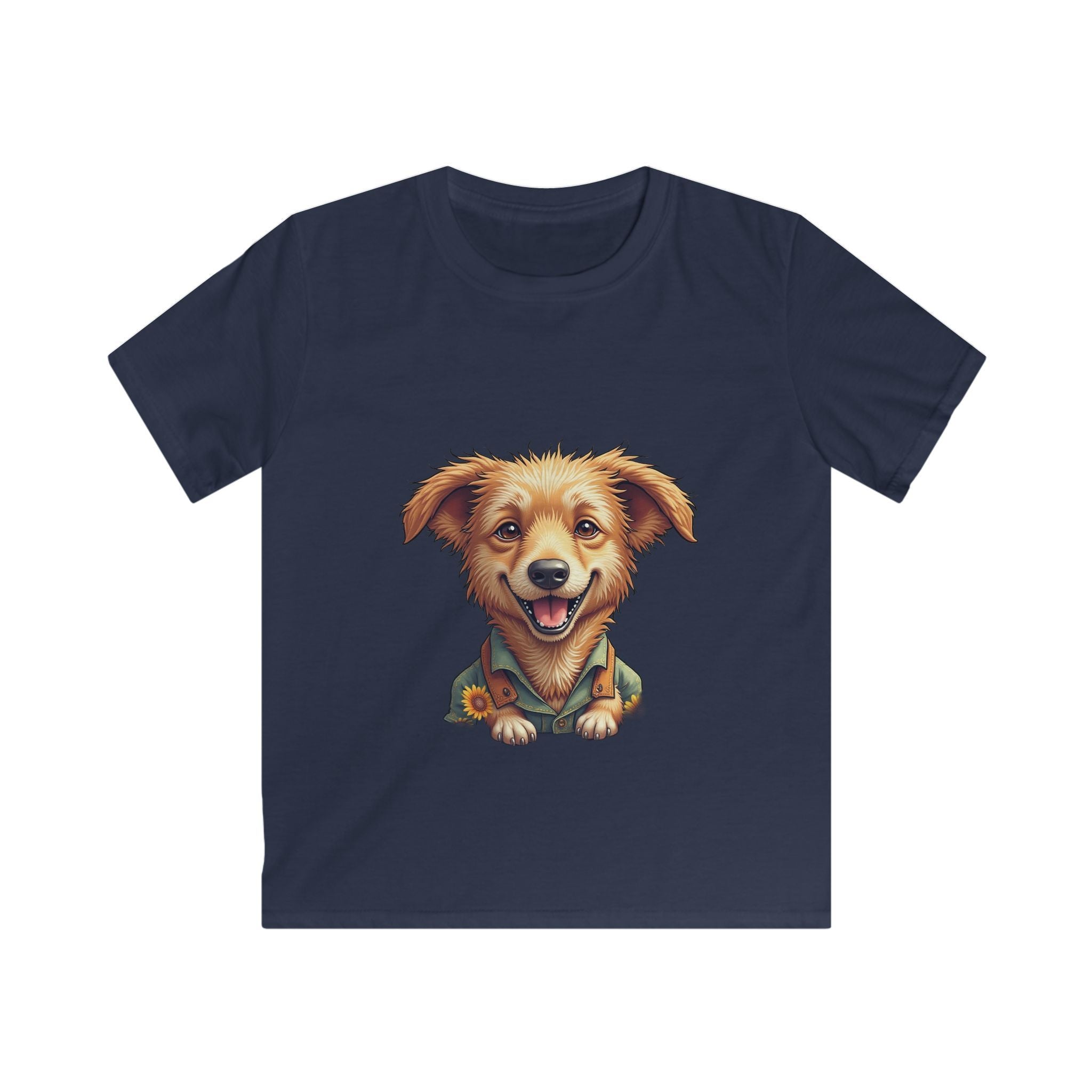 Happy Puppy Graphic T-Shirt for Children