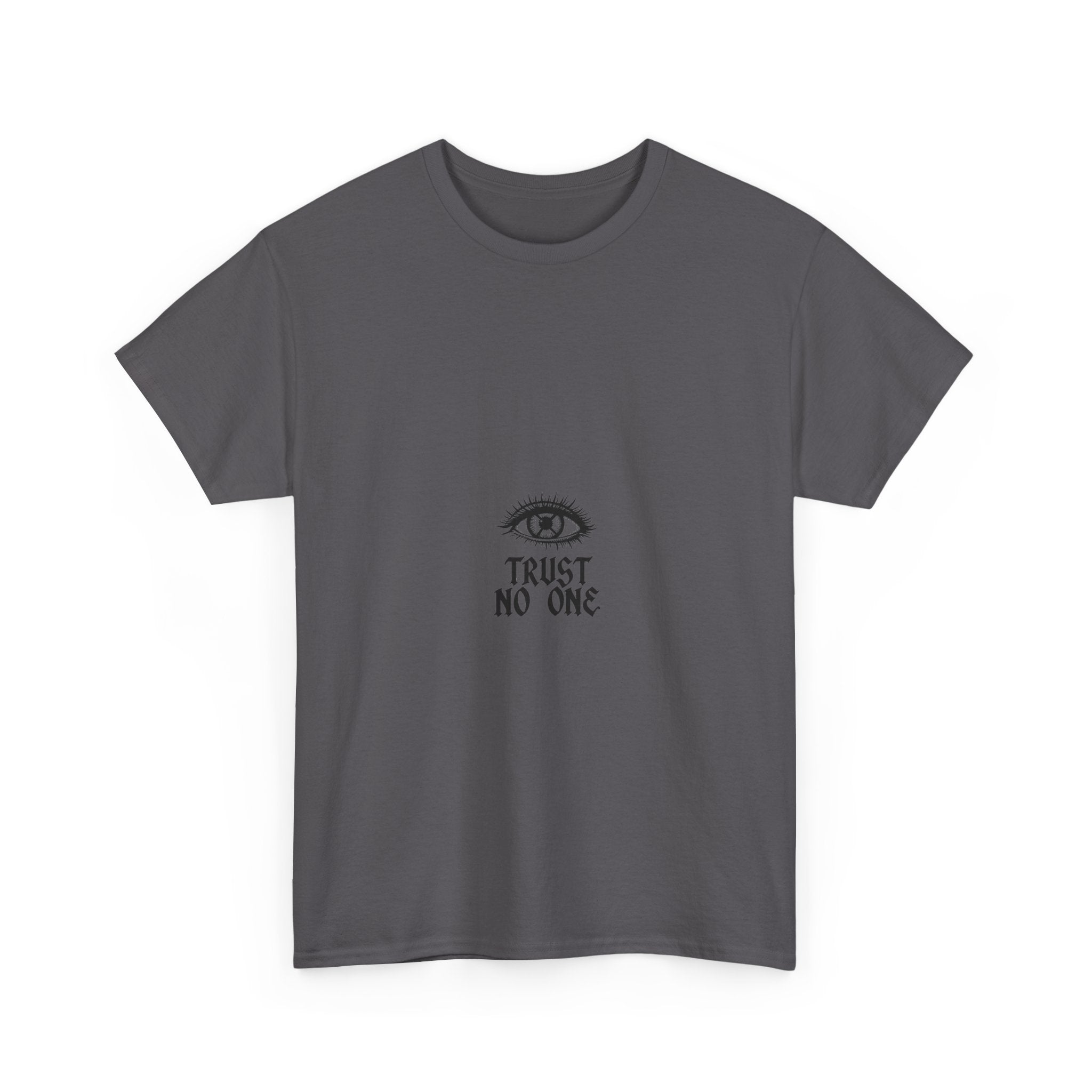 Trust No One Minimal Eye Graphic T-Shirt