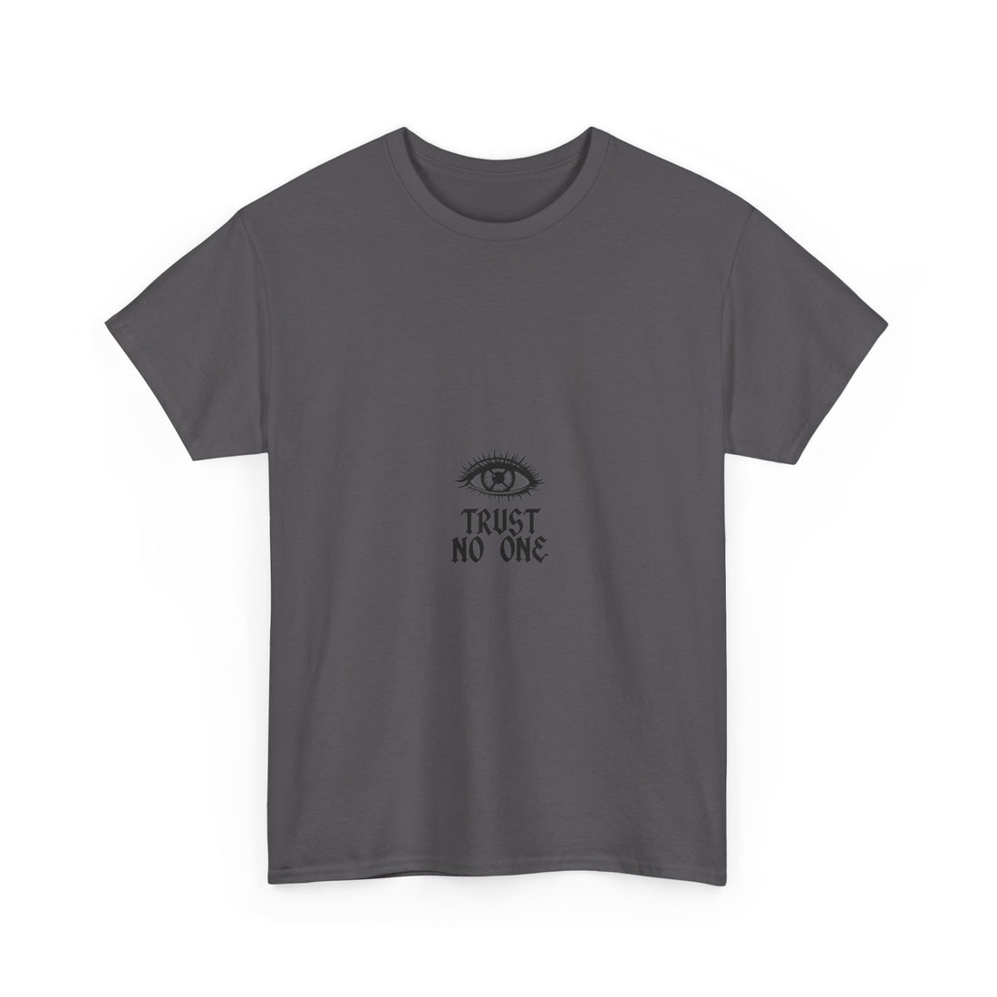 Trust No One Minimal Eye Graphic T-Shirt