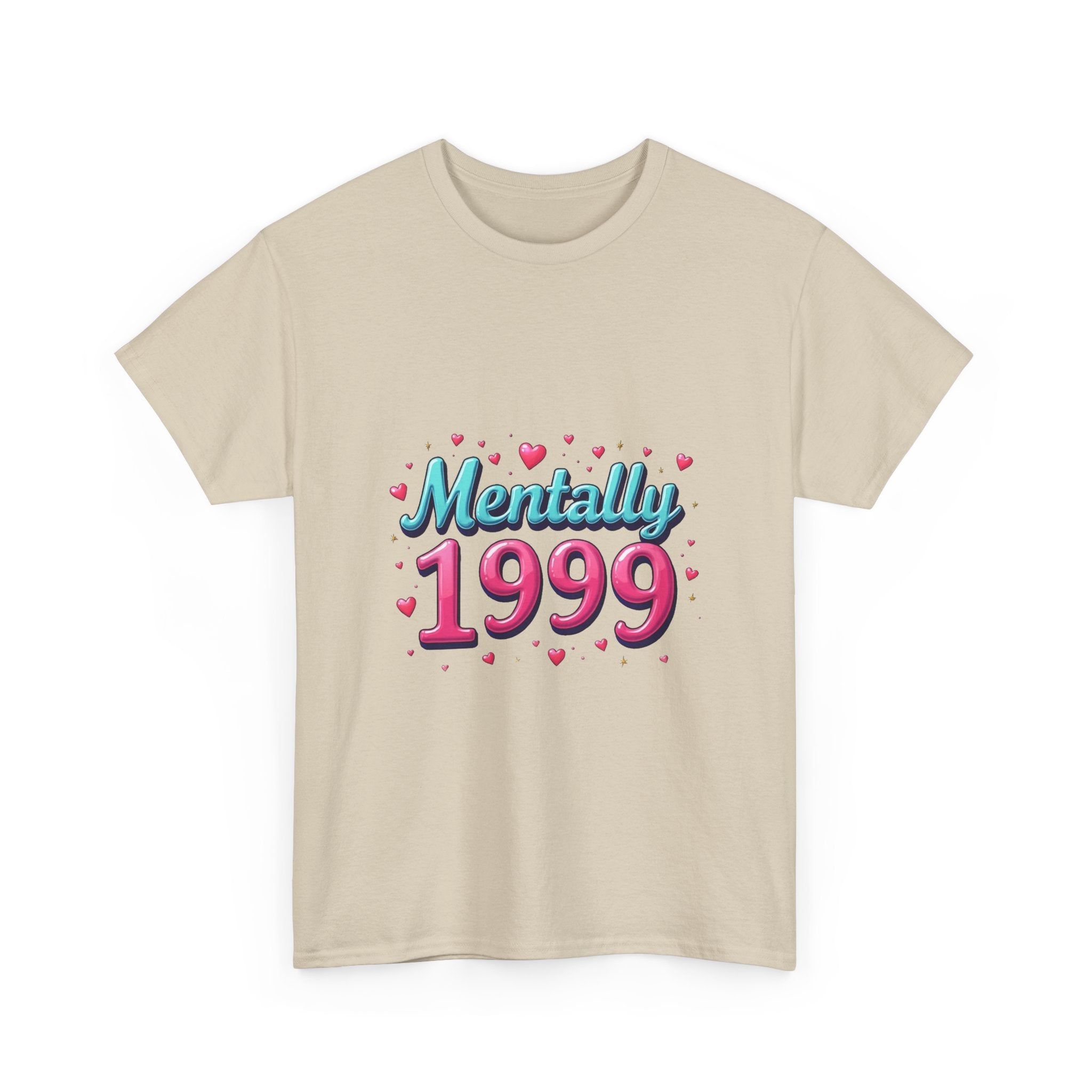 'Mentally 1999' Retro 90s Nostalgia Graphic T-Shirt