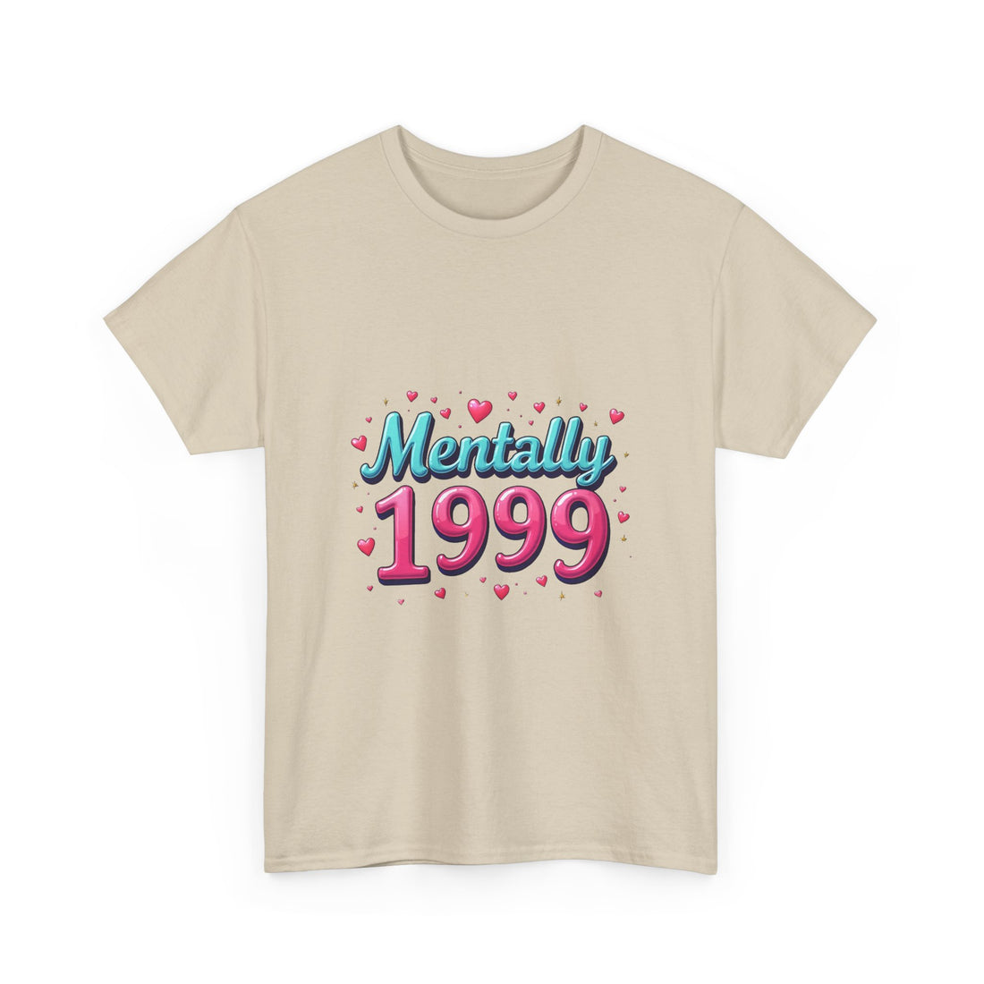 'Mentally 1999' Retro 90s Nostalgia Graphic T-Shirt