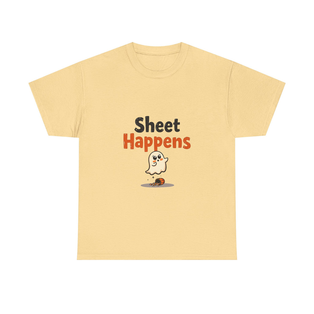 'Sheet Happens' Ghost T-Shirt