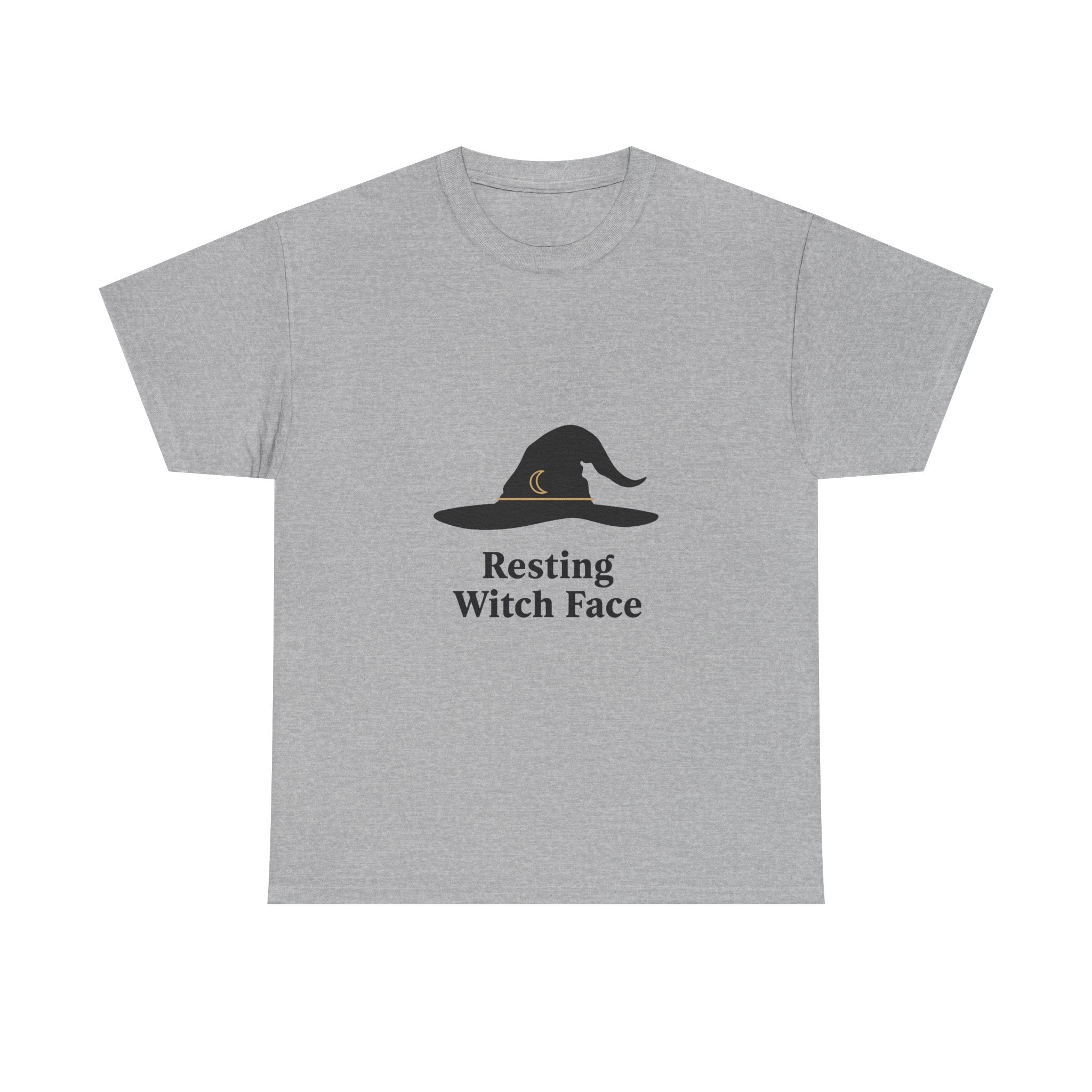 "Resting Witch Face" Witch Hat Funny Halloween T-Shirt