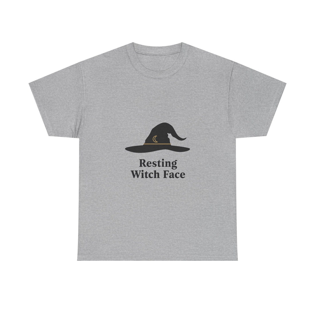 "Resting Witch Face" Witch Hat Funny Halloween T-Shirt