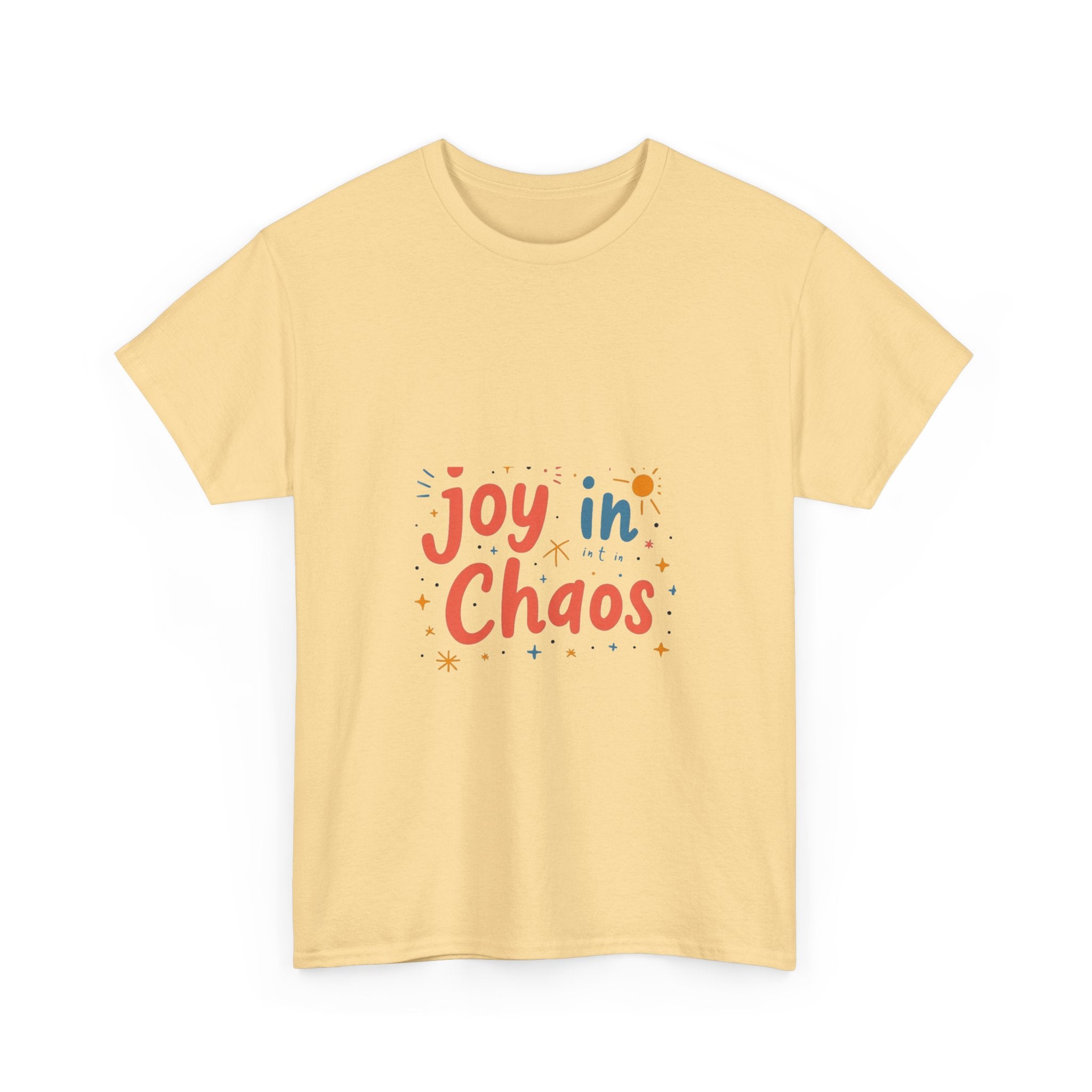 'Joy in Chaos' Positive Graphic T-Shirt