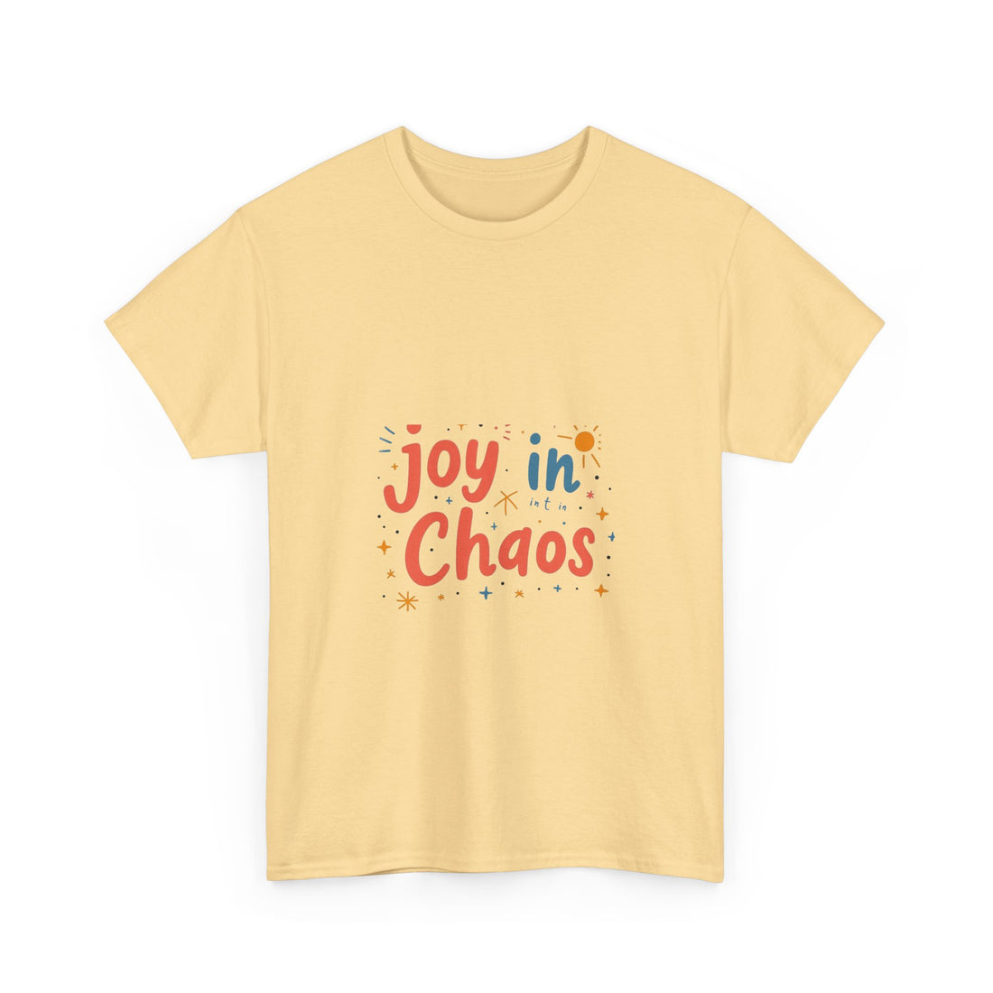 'Joy in Chaos' Positive Graphic T-Shirt
