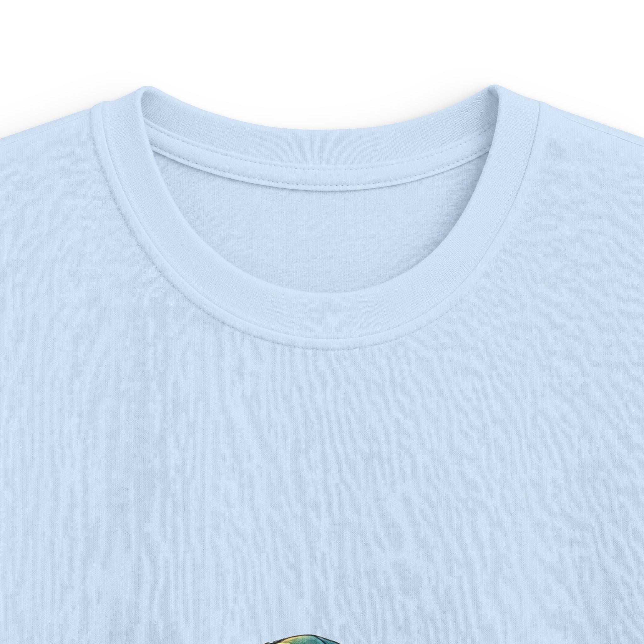 Cute Cartoon Fox in Cap Shirt for Boys & Girls