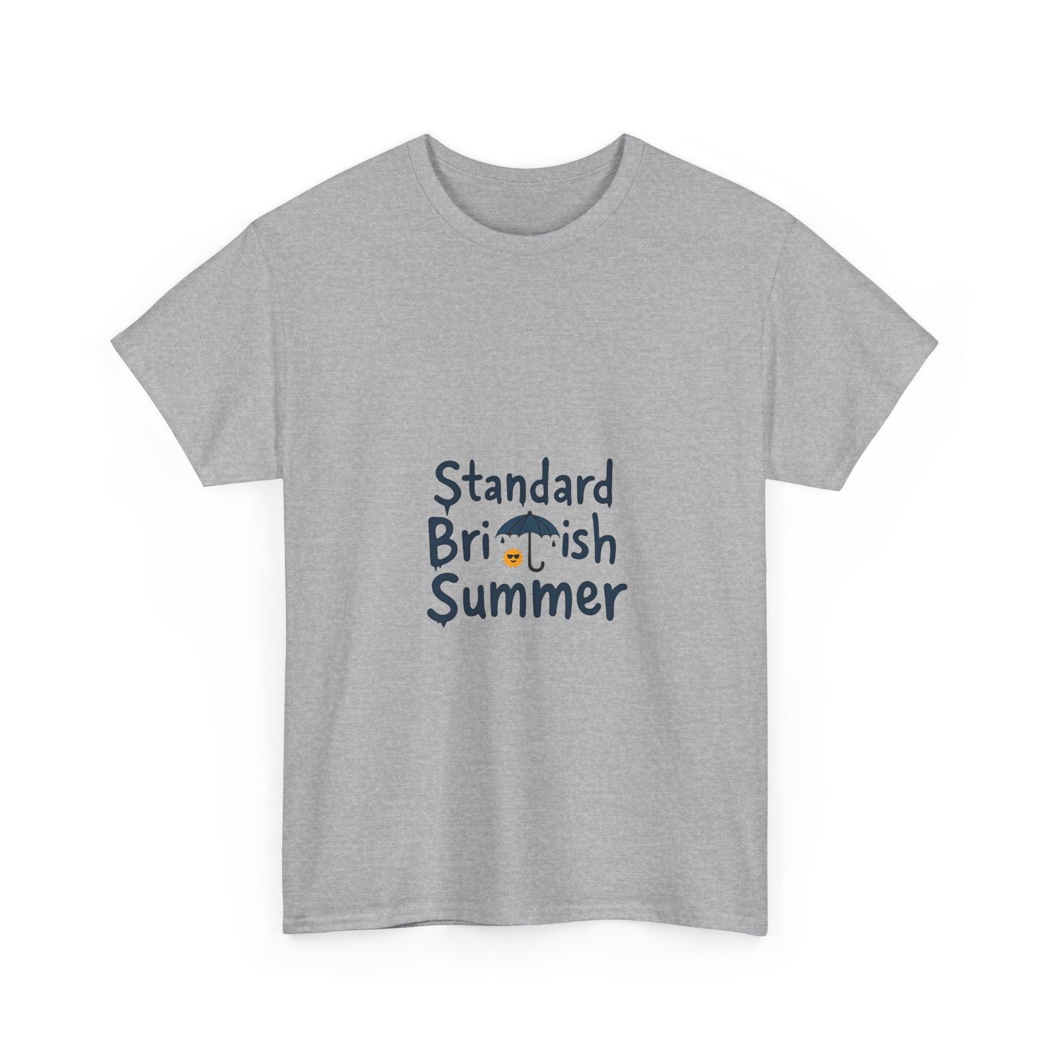 Standard British Summer Funny Sunny Puffin Graphic T-Shirt