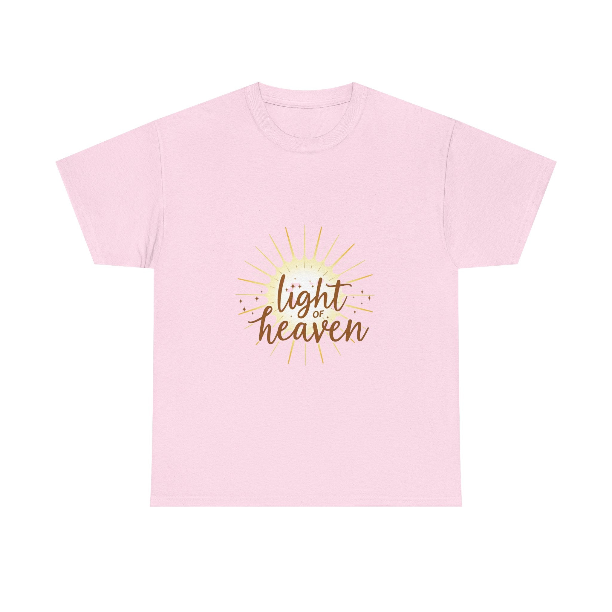 'Light of Heaven' Inspirational Sunburst Christian T-Shirt