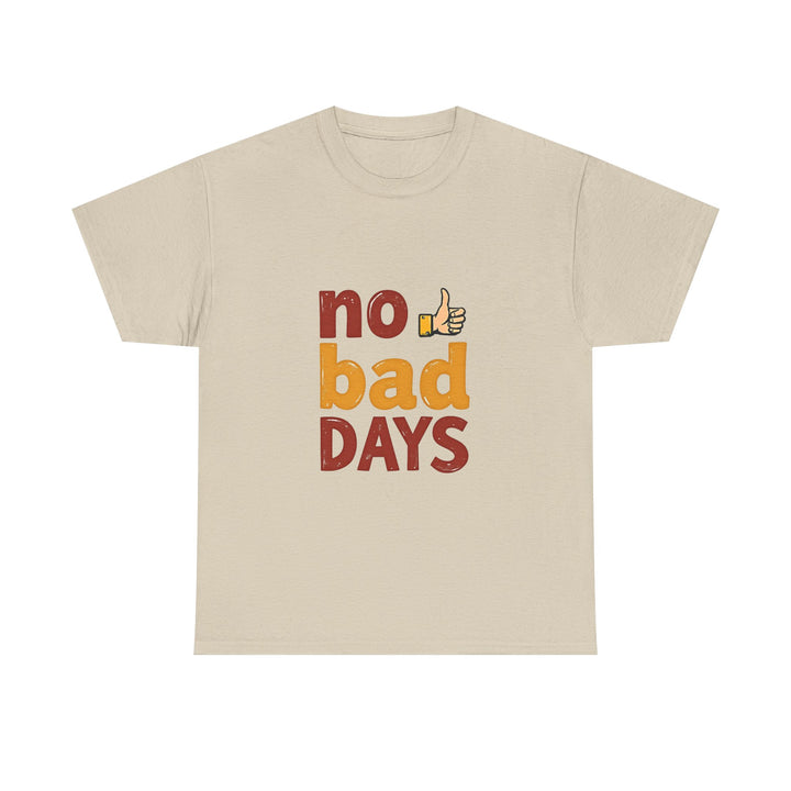 'no Bad Days' Retro Thumbs Up Positive Vibes T-Shirt