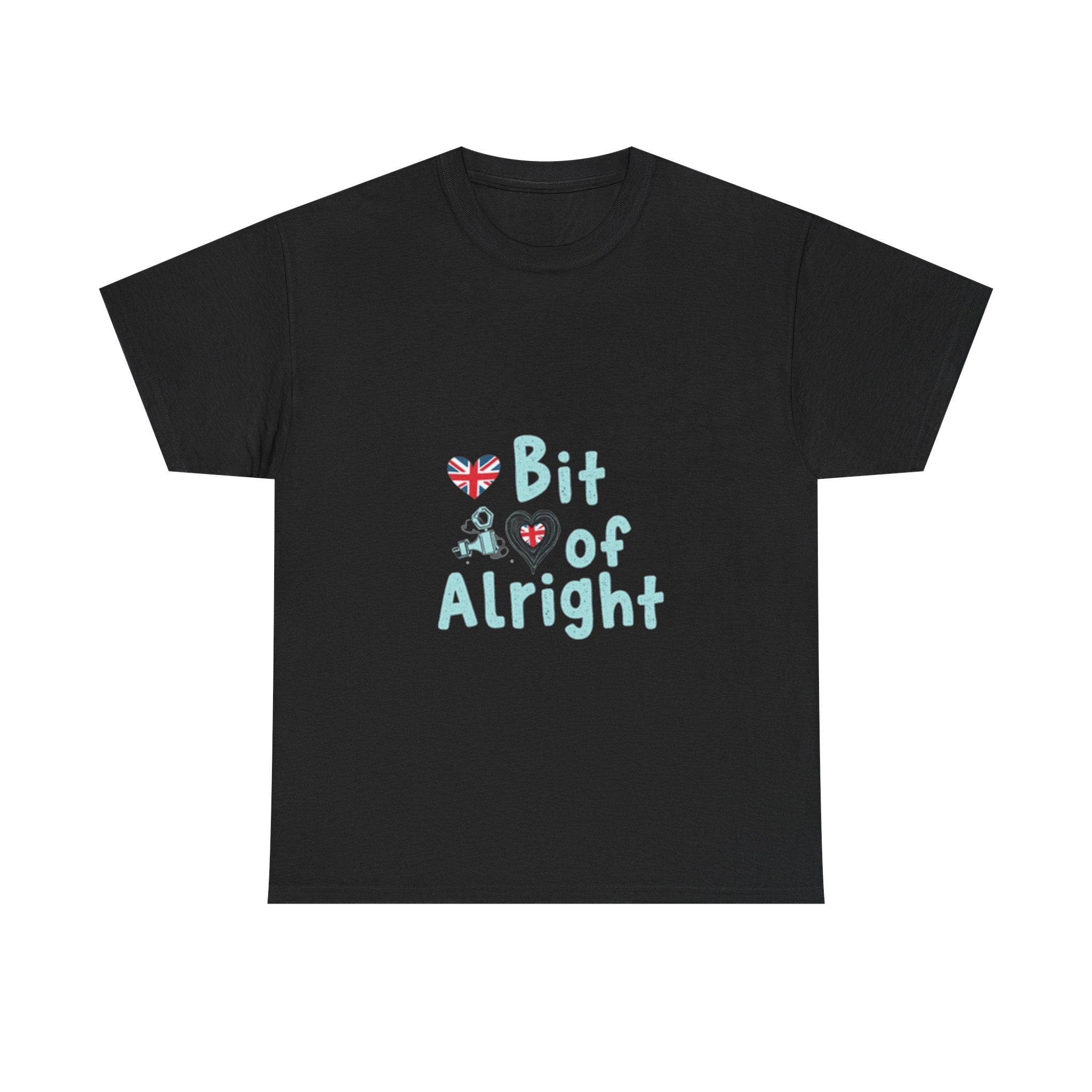 'Bit of Alright' British Heart Graphic T-Shirt