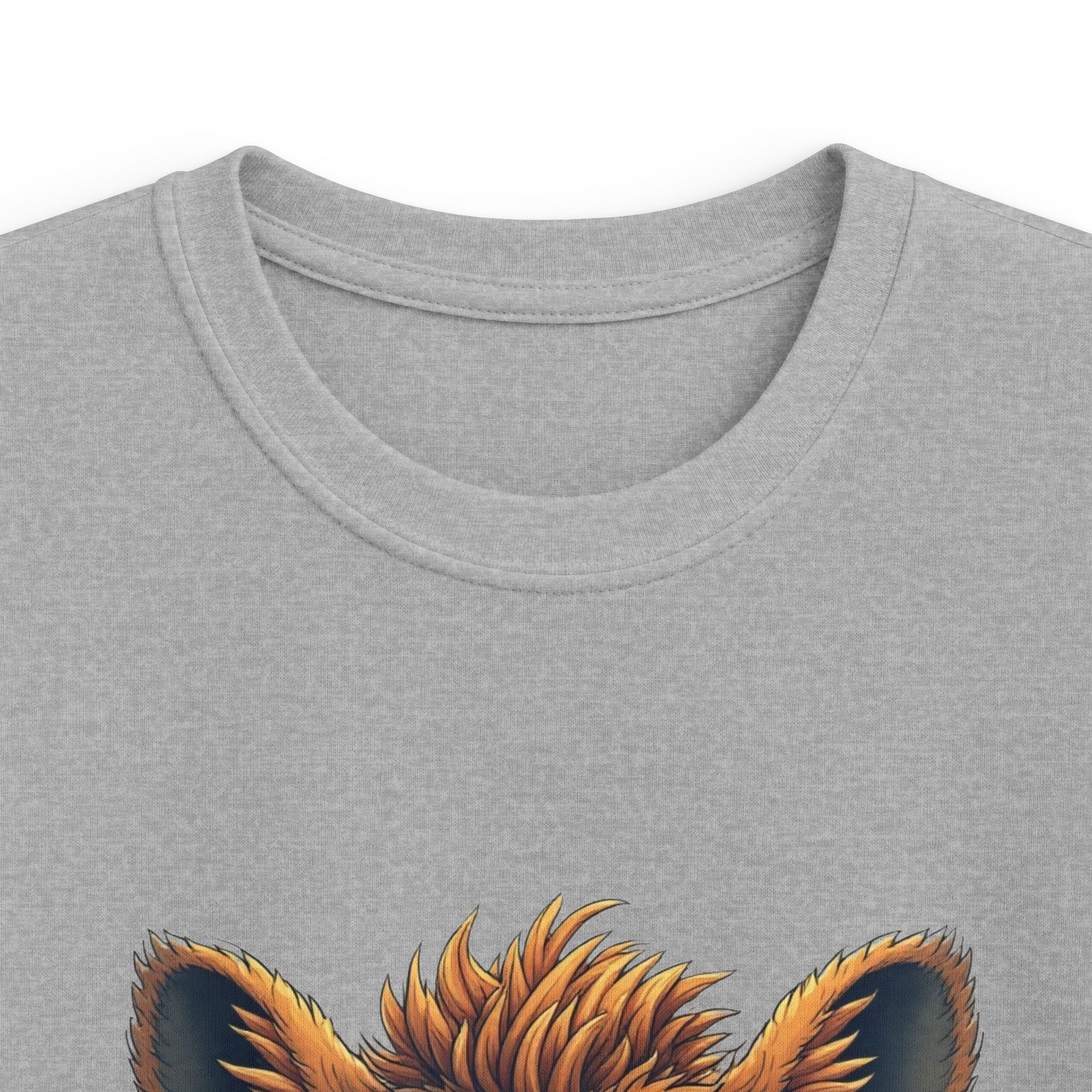 Cute Baby Fox Illustration Shirt for Toddlers