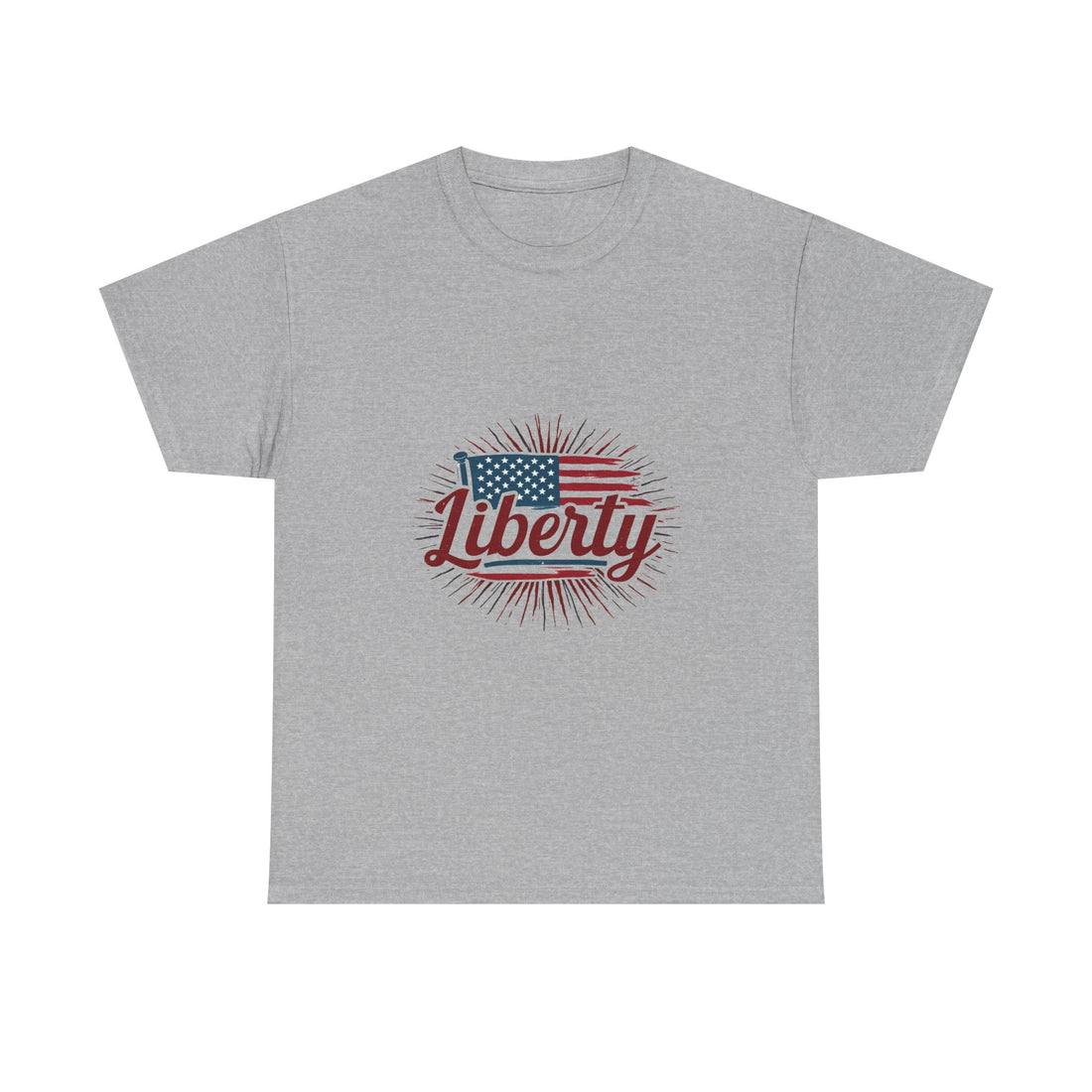 'Liberty Flag' Patriotic Fourth of July American Pride T-Shirt