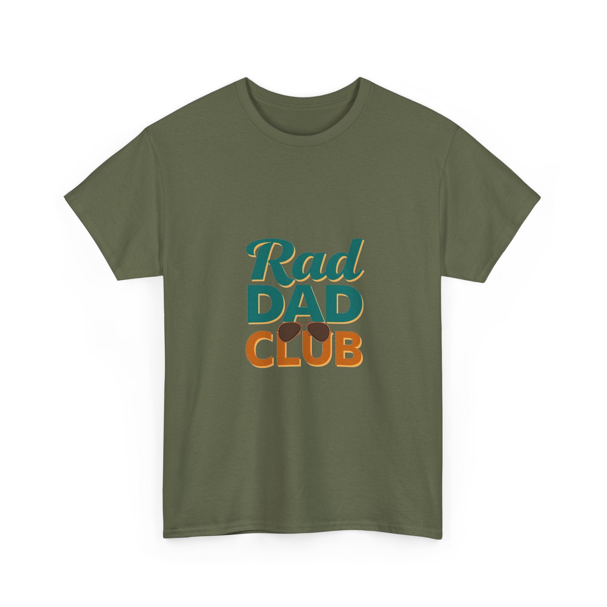 'Rad Dad Club' Retro Graphic Father's Day T-Shirt