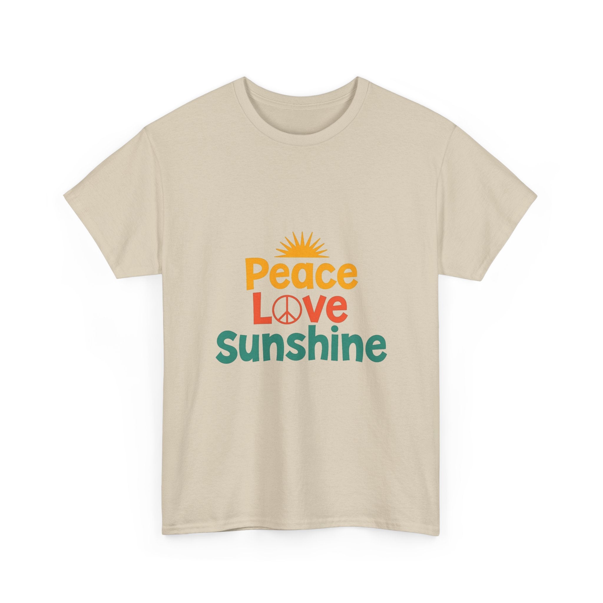 'Peace Love Sunshine' T‑Shirt