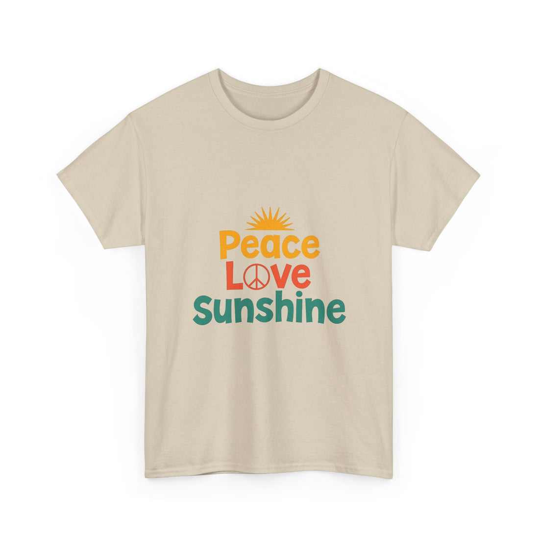 'Peace Love Sunshine' T‑Shirt