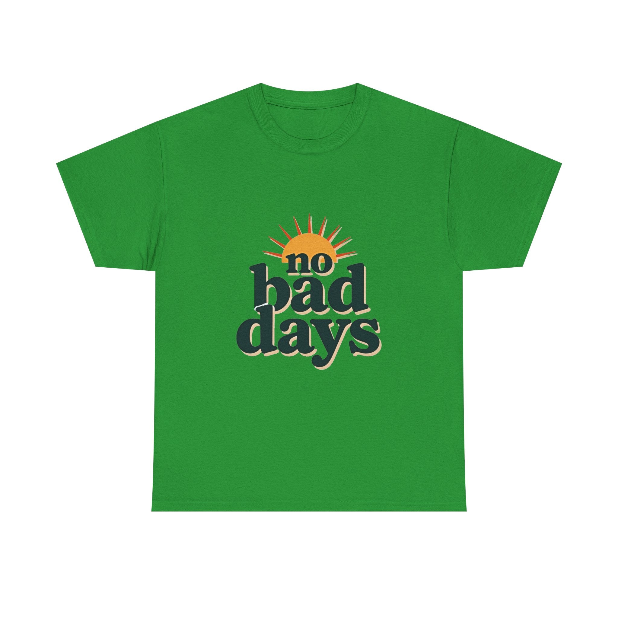 'no bad days'  Vintage Sunrise Positive Vibe T-Shirt