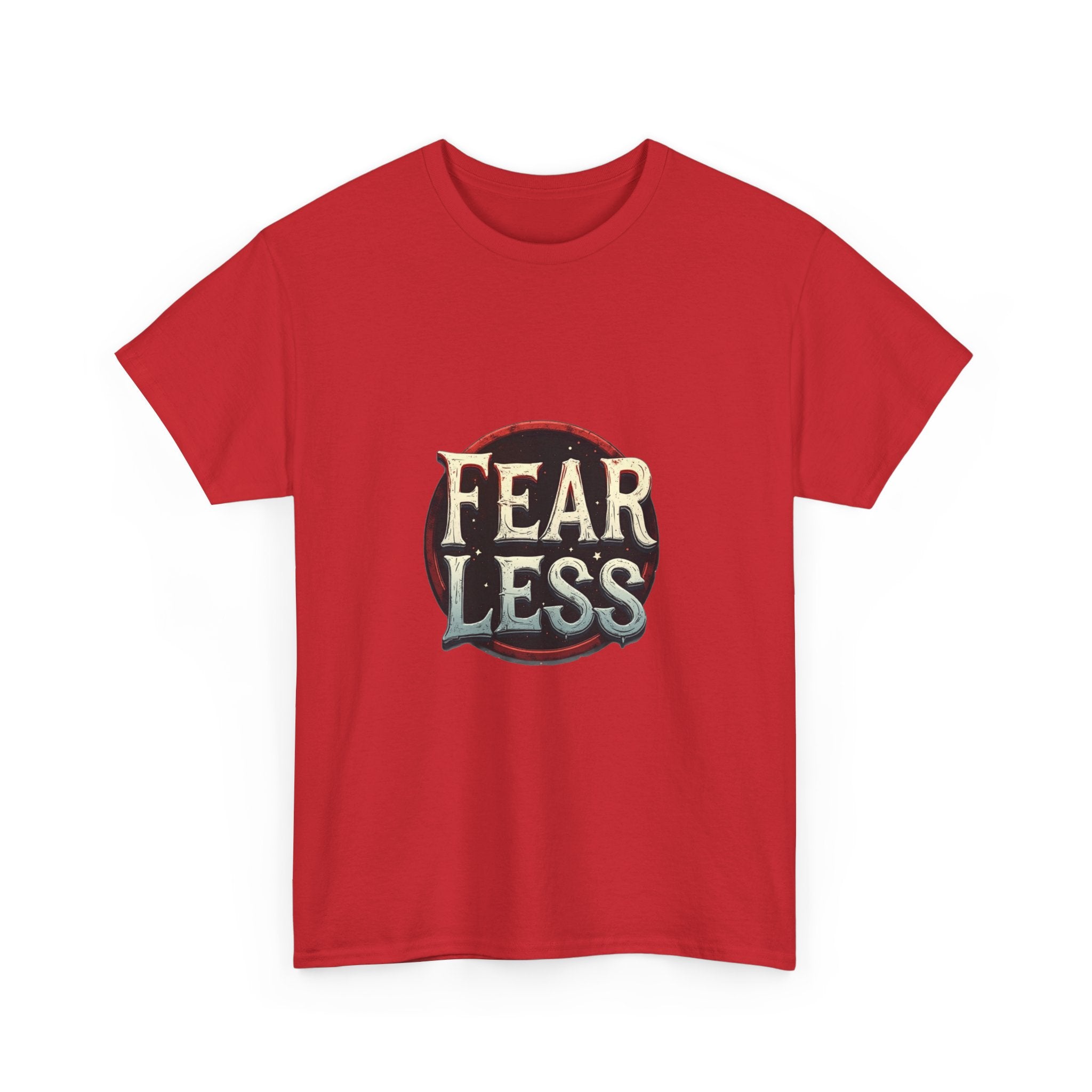 'Fearless Vintage' Graphic Retro Courage Inspirational T-Shirt