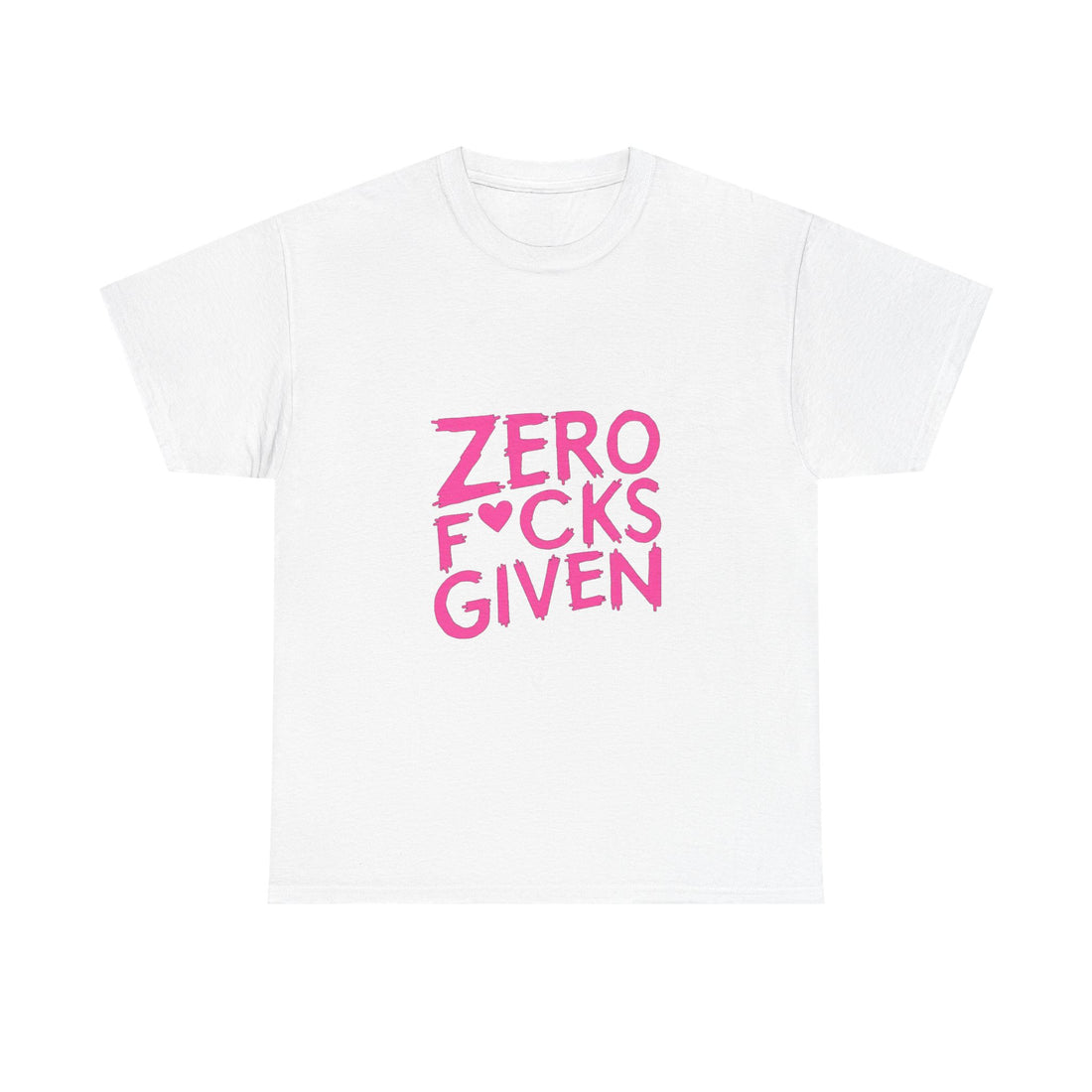 "Zero F*cks Given" Graphic T-Shirt