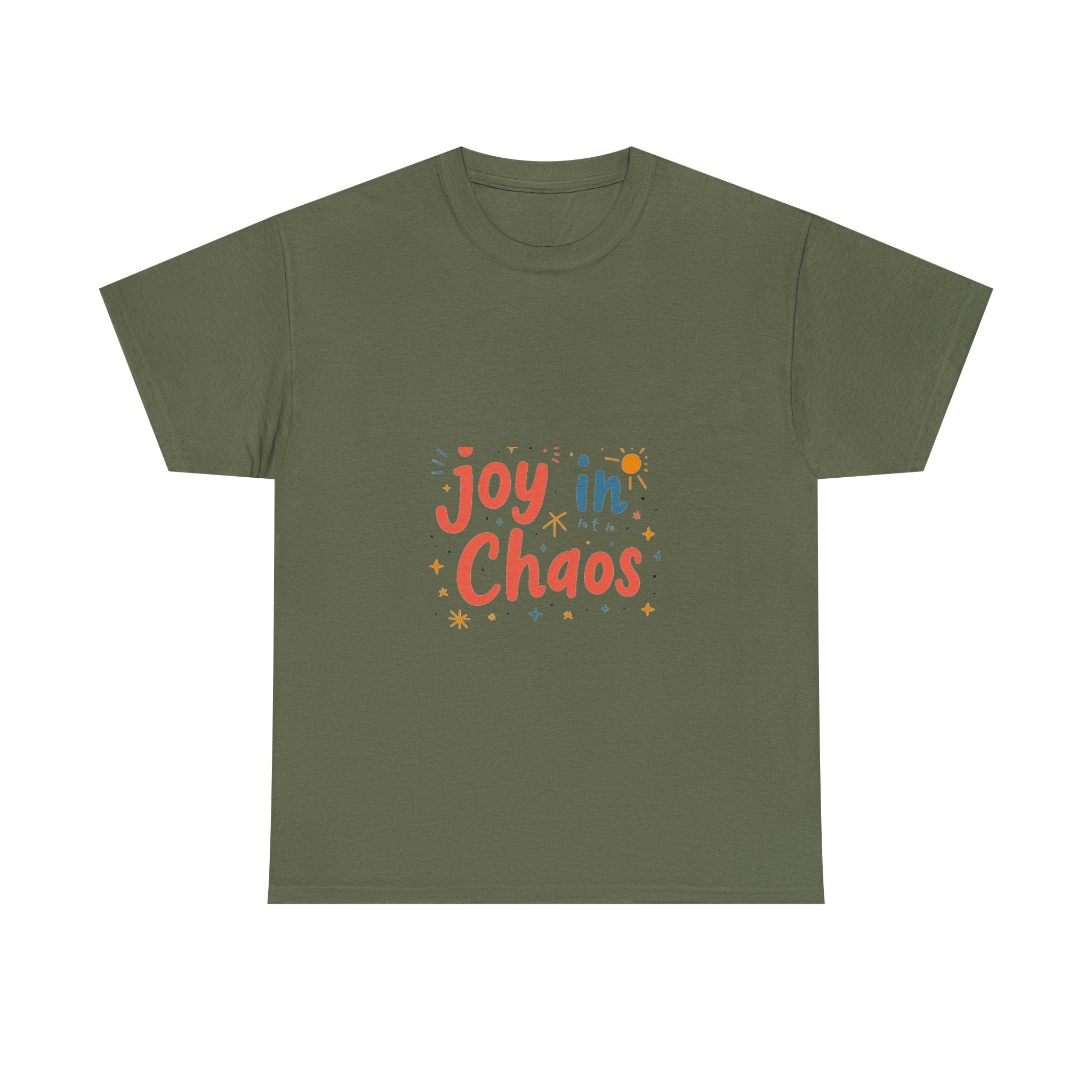 'Joy in Chaos' Positive Graphic T-Shirt