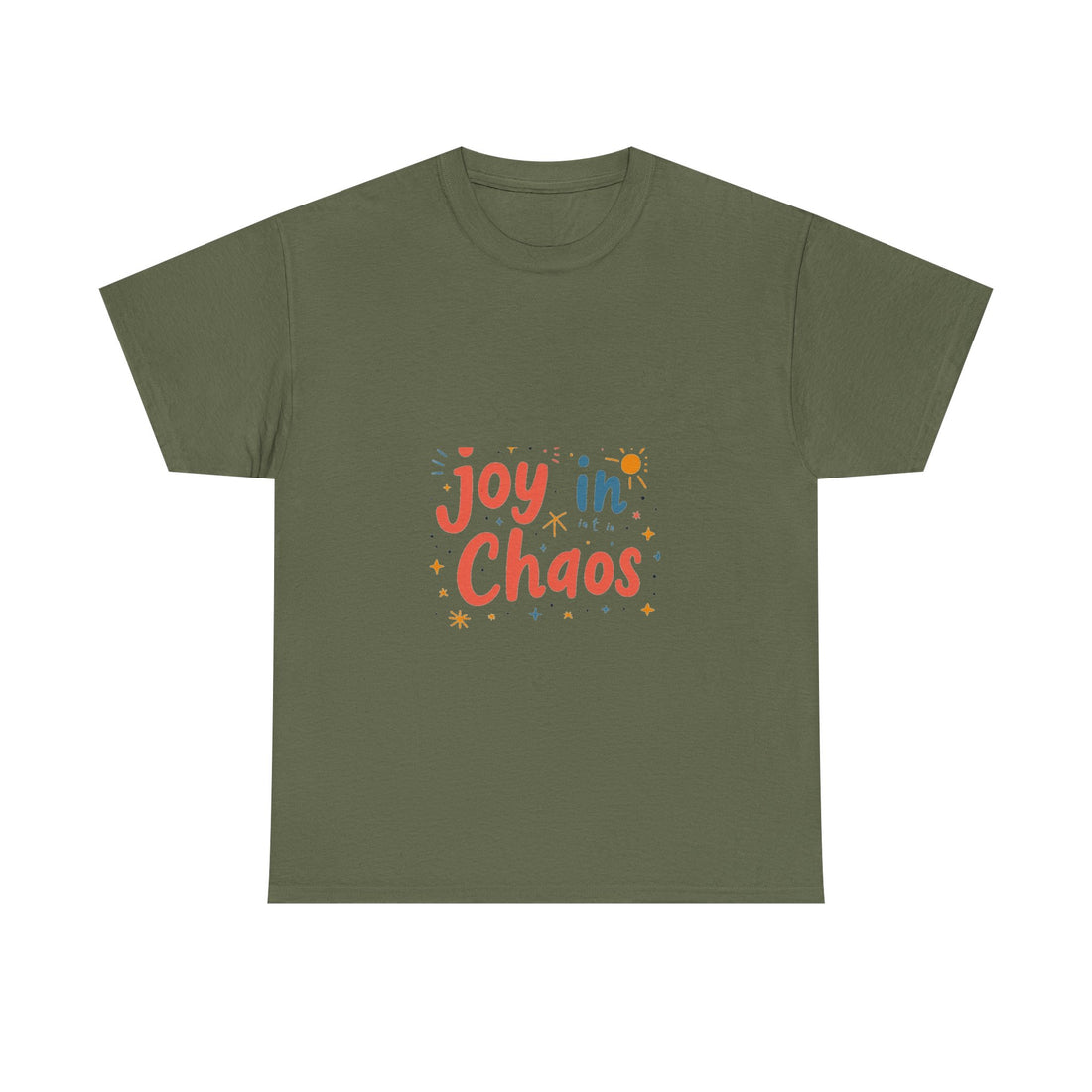 'Joy in Chaos' Positive Graphic T-Shirt