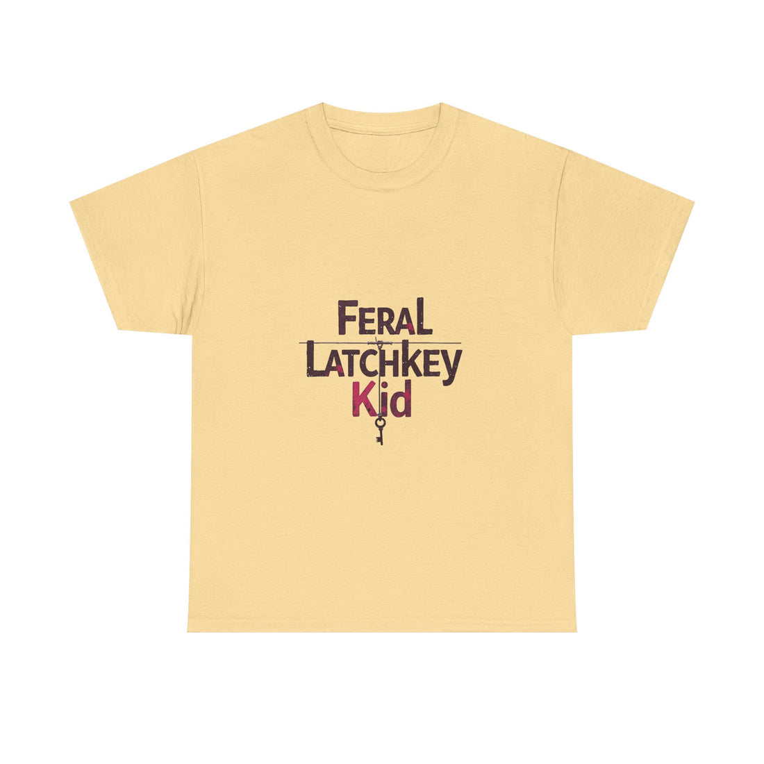 "Feral Latchkey Kid" Graphic T-Shirt