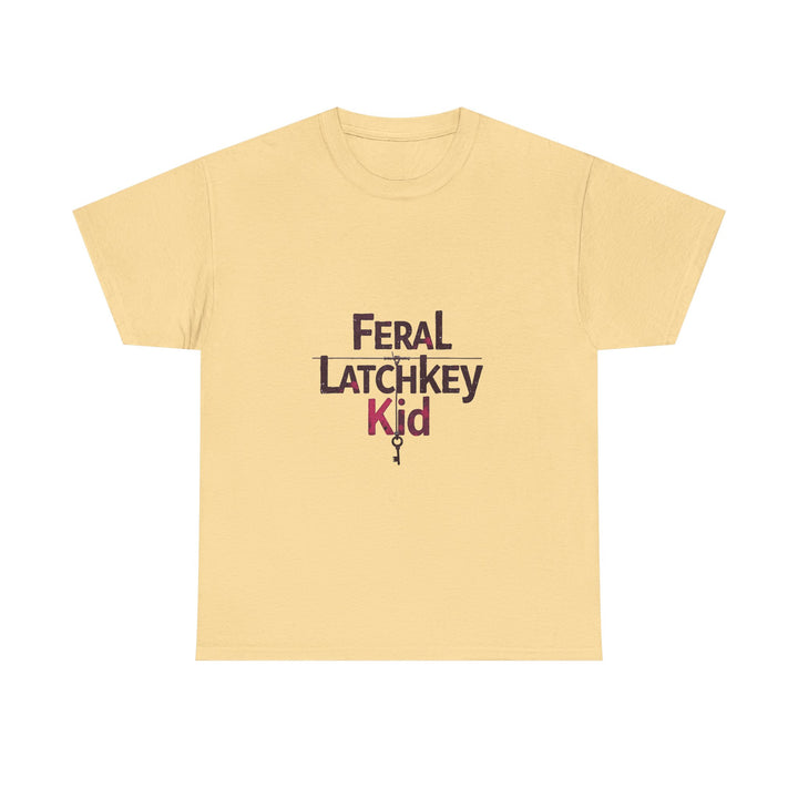 "Feral Latchkey Kid" Graphic T-Shirt