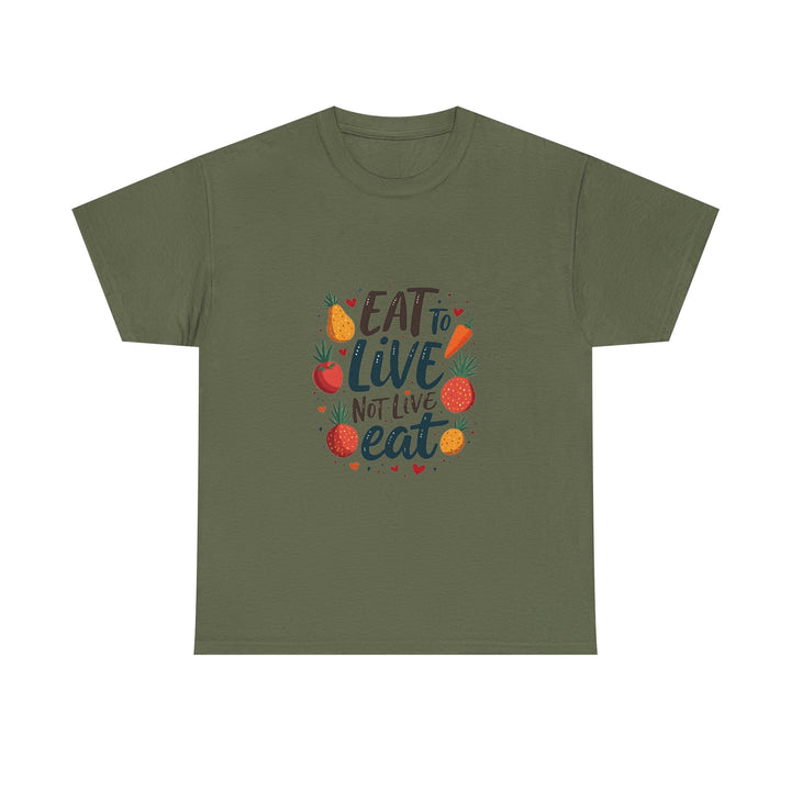 Eat to Live Graphic T-Shirt