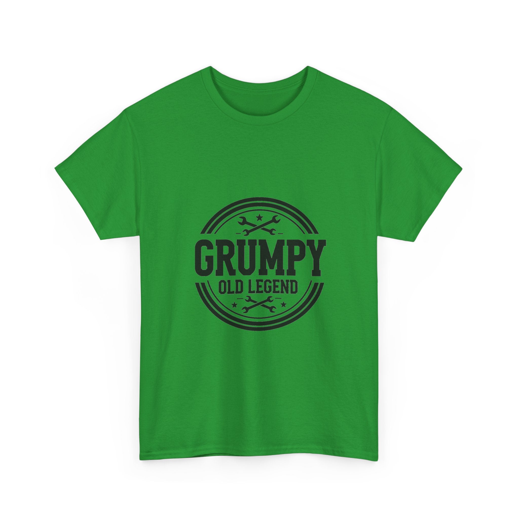 'Grumpy Old Legend' Funny Vintage Badge T-Shirt