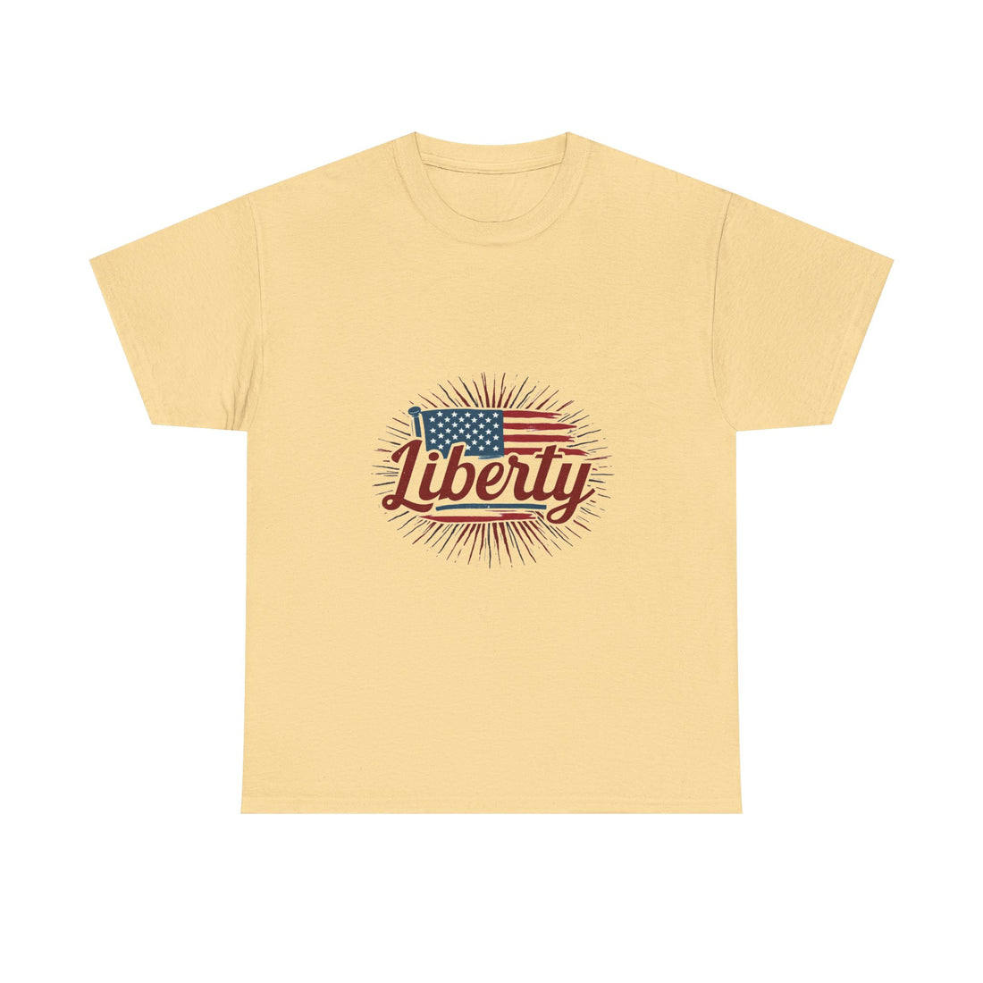 'Liberty Flag' Patriotic Fourth of July American Pride T-Shirt