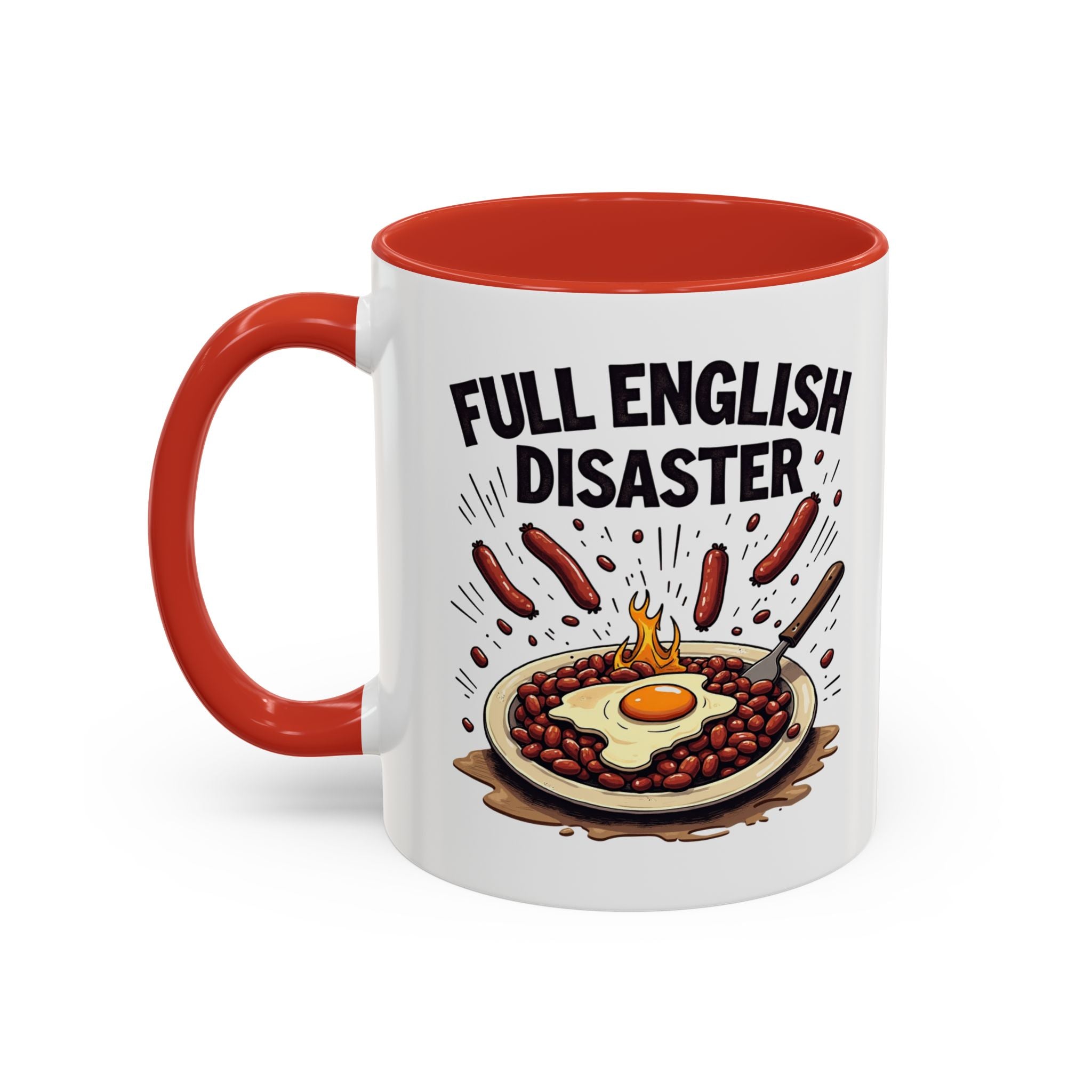 "Full English Disaster" Breakfast Coffee Mug